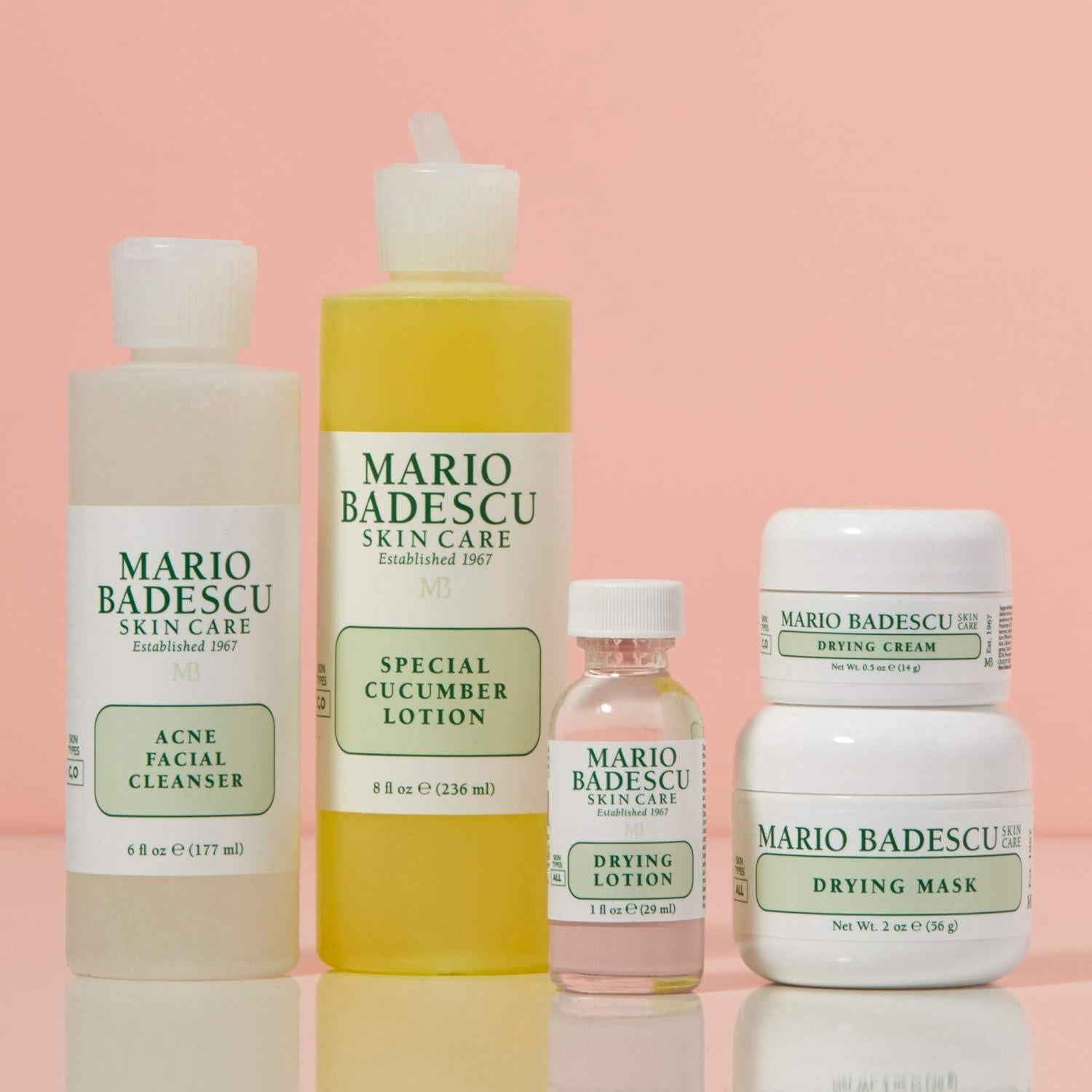Kit de Cuidado Facial Antiacné Mario Badescu - 5 Productos