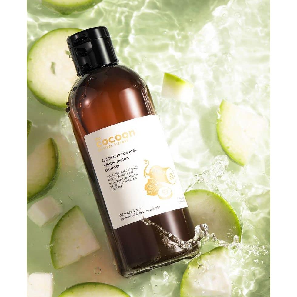 Limpiador Facial Cocoon 310 ml - Melón de Invierno Hidratante