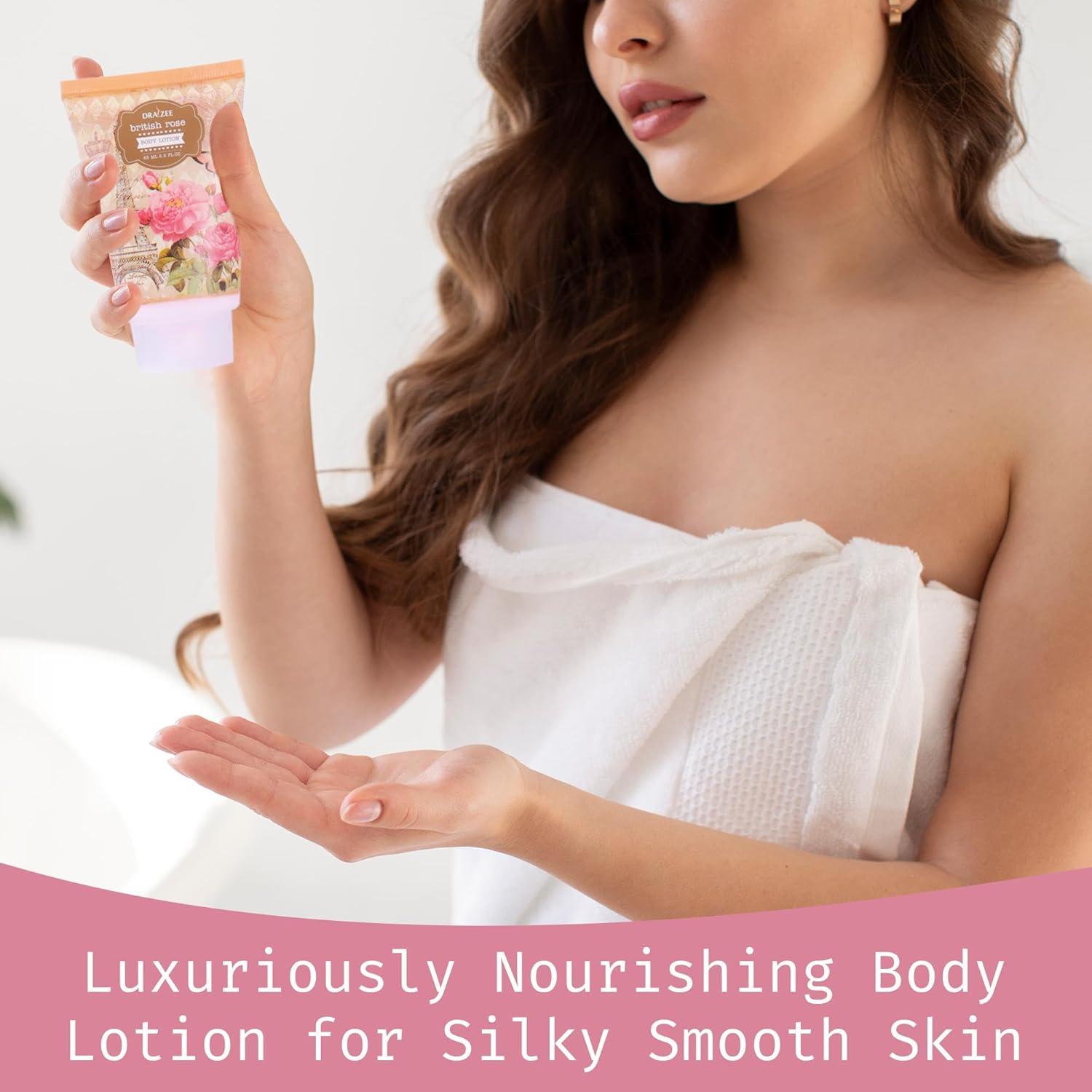 Set de Spa de Lujo Draizee - 8 Piezas Aroma Rosa