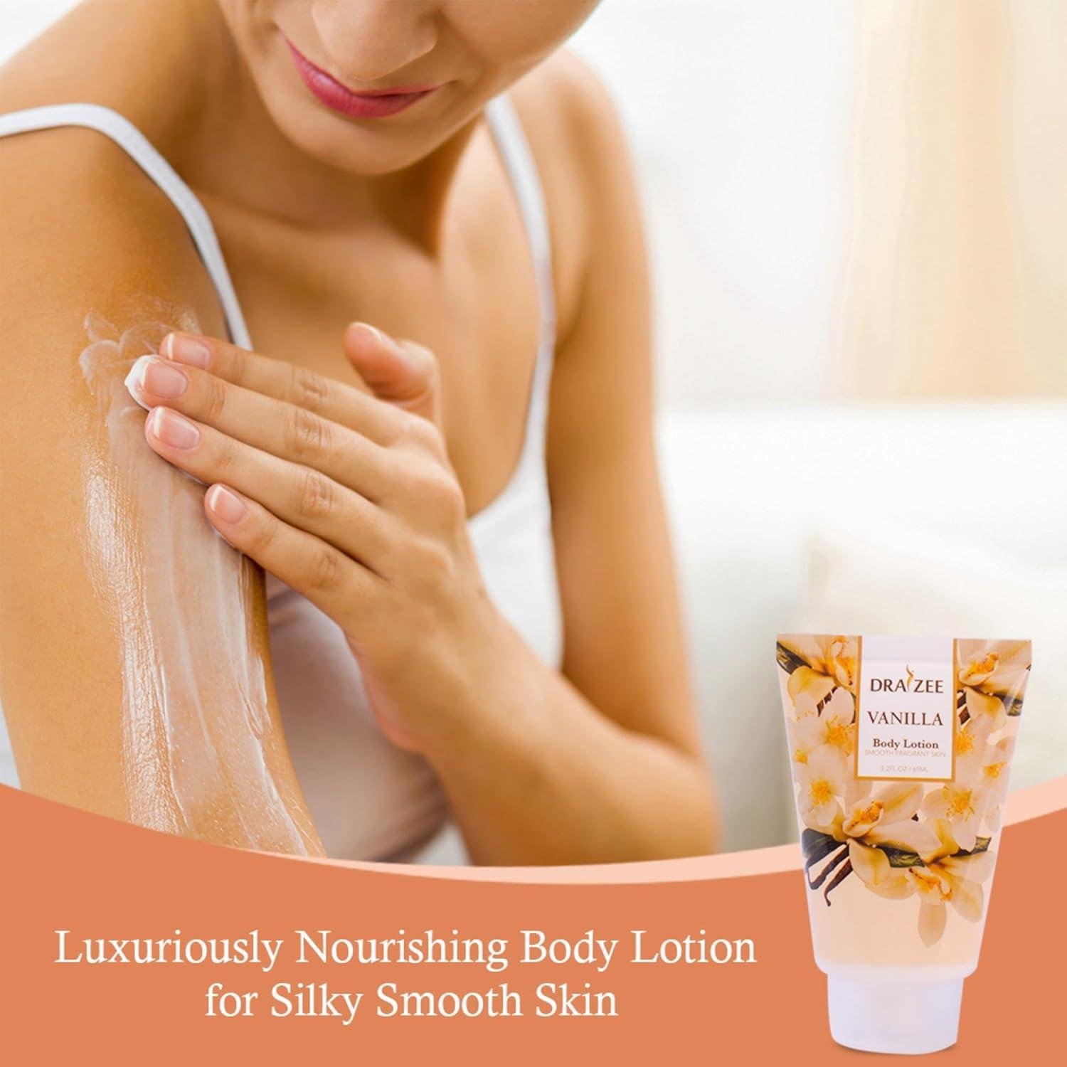 Set de Spa de Lujo Draizee 8 Piezas Vainilla - Cesta de Baño