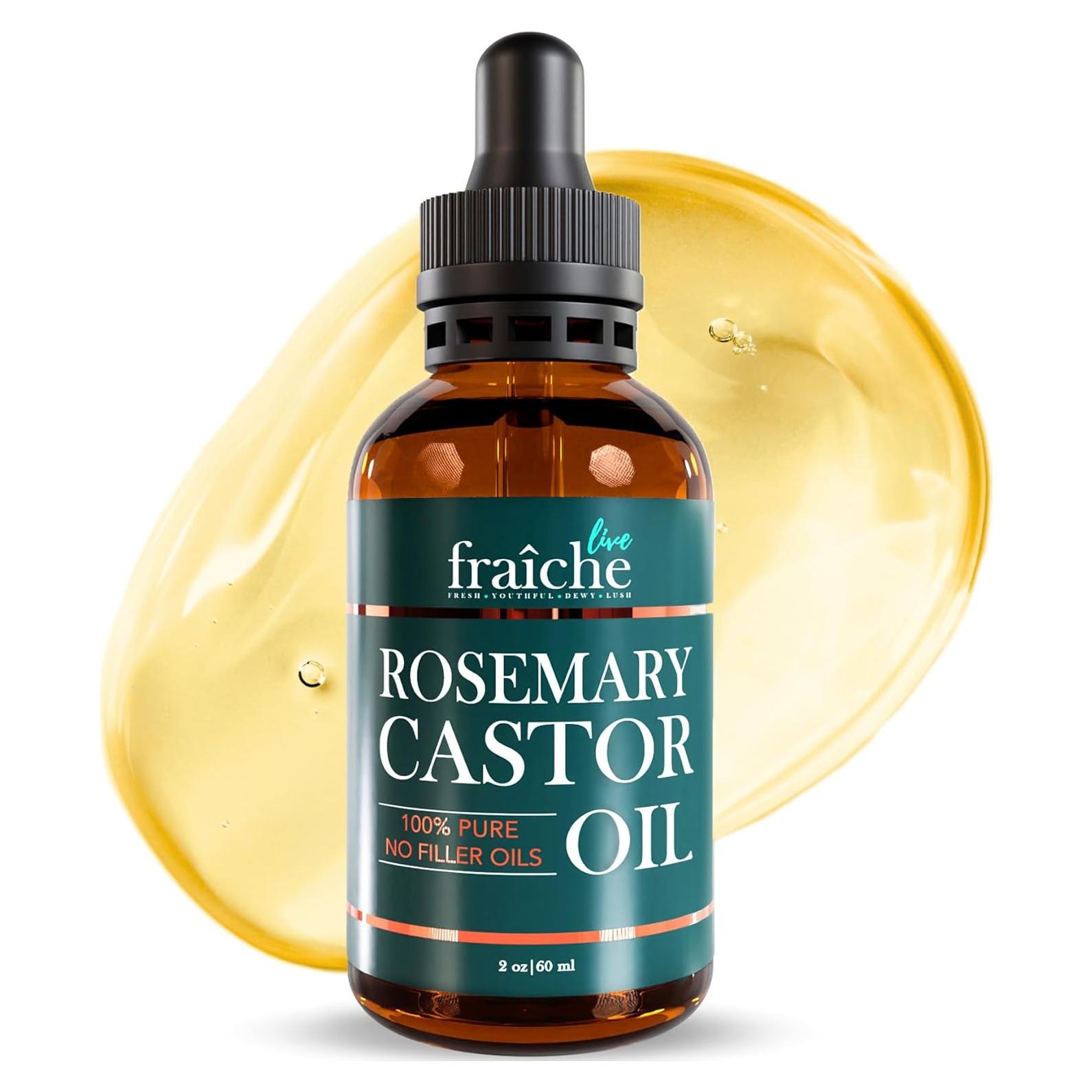 Aceite de Romero y Ricino Live Fraiche 60ml - Crecimiento Cabello