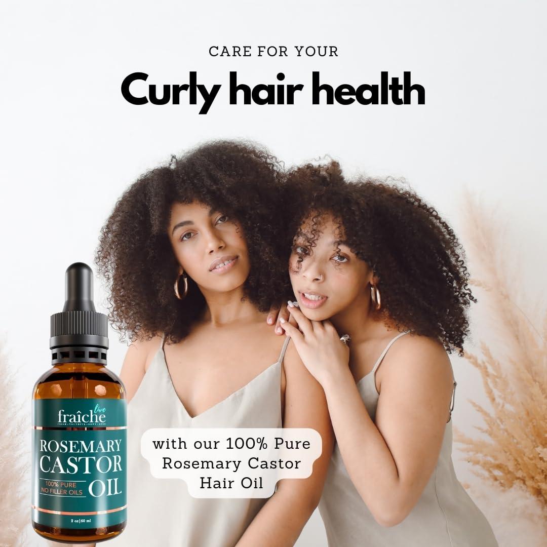 Aceite de Romero y Ricino Live Fraiche 60ml - Crecimiento Cabello