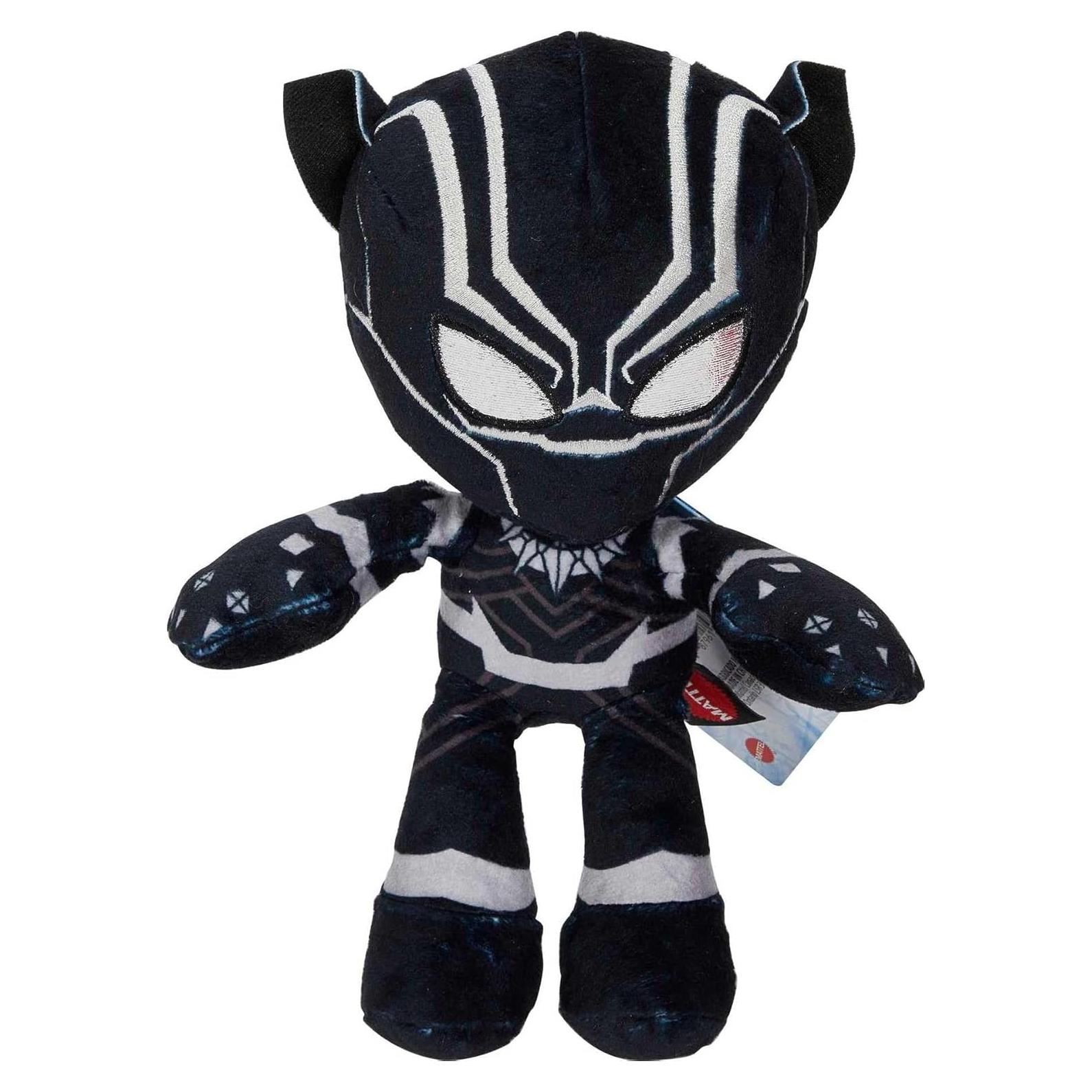 Figura de Peluche Black Panther Mattel 20 cm T'Challa Superhéroe
