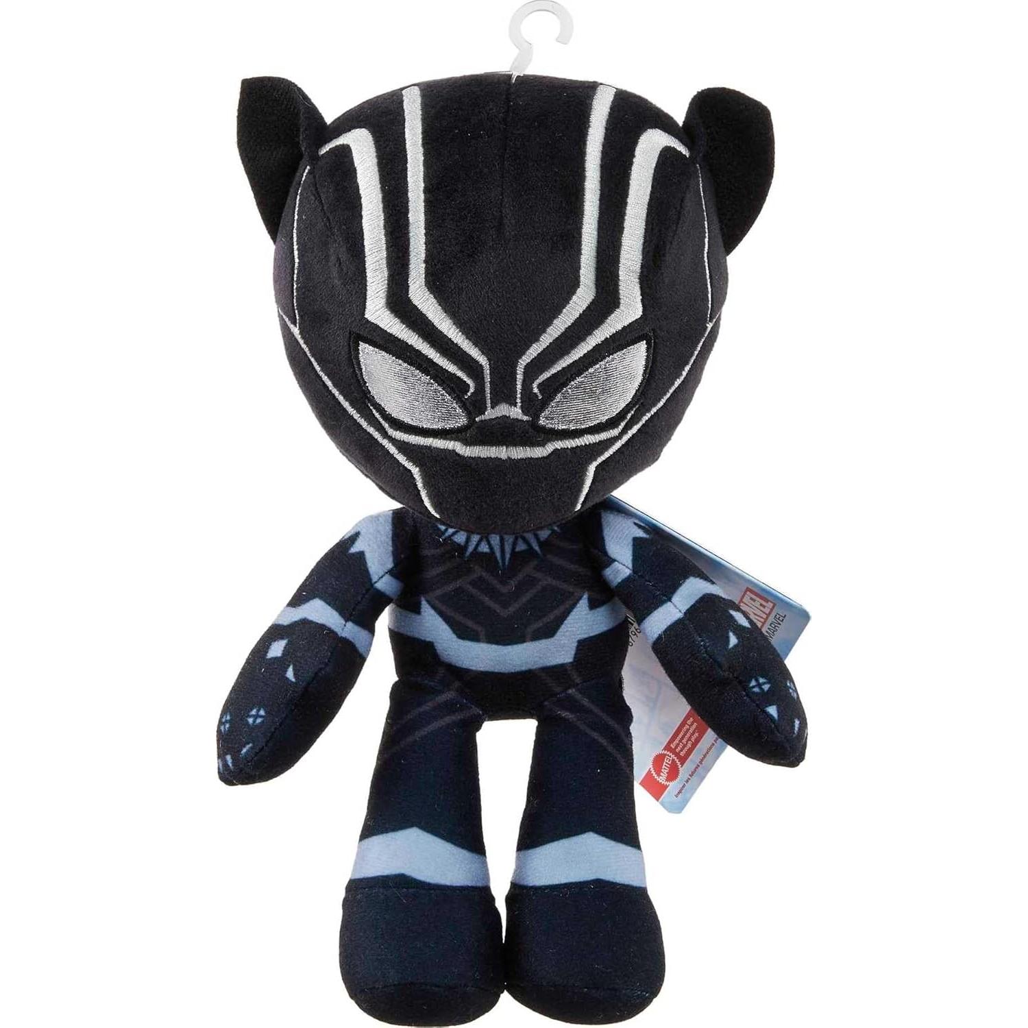 Figura de Peluche Black Panther Mattel 20 cm T'Challa Superhéroe