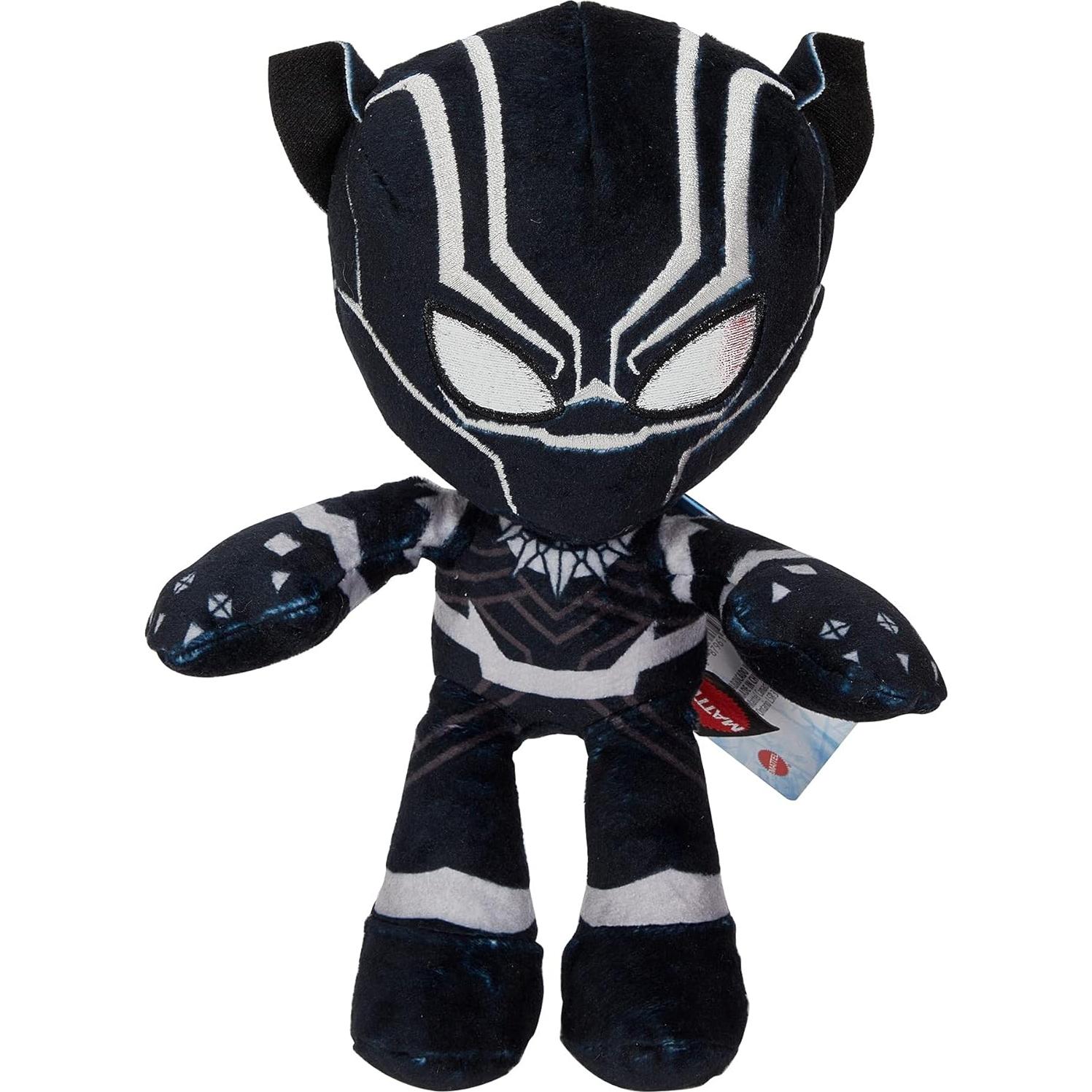 Figura de Peluche Black Panther Mattel 20 cm T'Challa Superhéroe