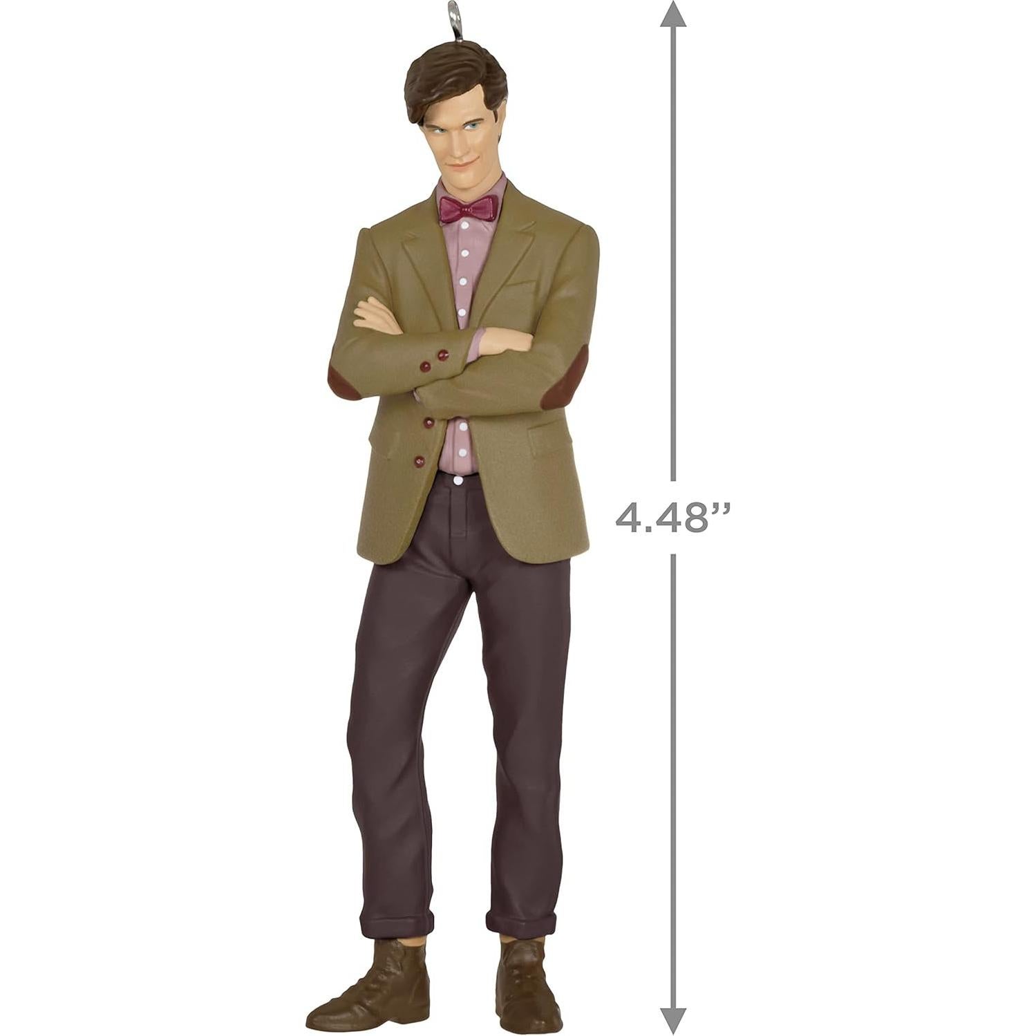 Adorno Navideño Hallmark 2023 El Undécimo Doctor Who 2.2x11.4cm