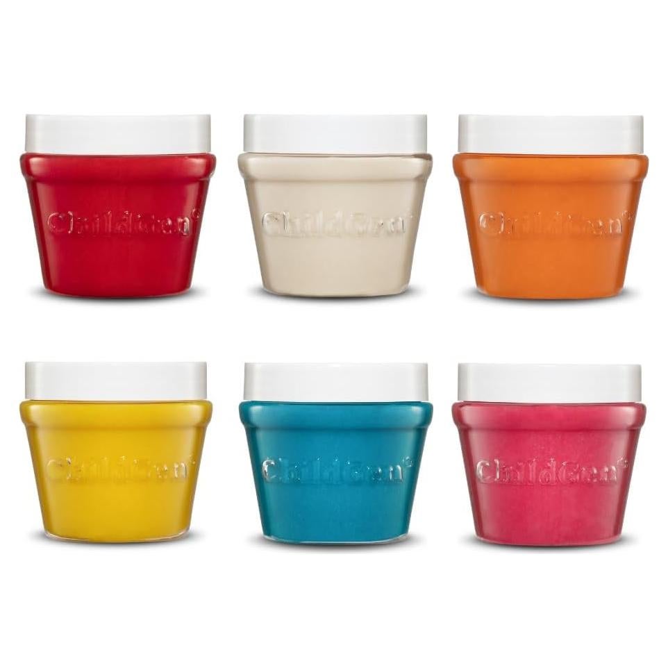 Juego de Plastilina Natural ChildGen 6 PCS No Tóxica 125g