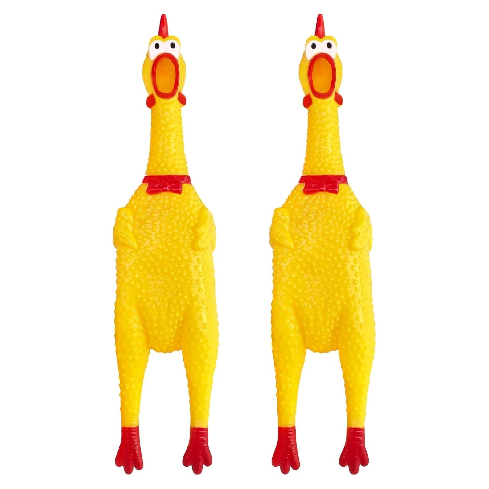 Juguetes de Perro Gritón de Goma Xeehwb - 2 Pcs 30 cm