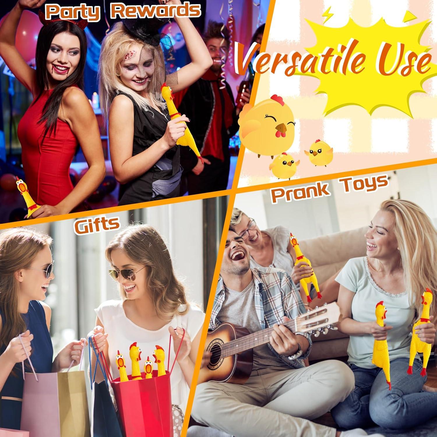 Juguetes de Perro Gritón de Goma Xeehwb - 2 Pcs 30 cm