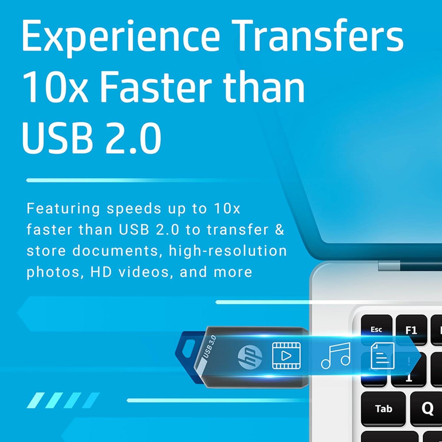 Unidad Flash HP x900w USB 3.0 32GB 2-Pack Rápida