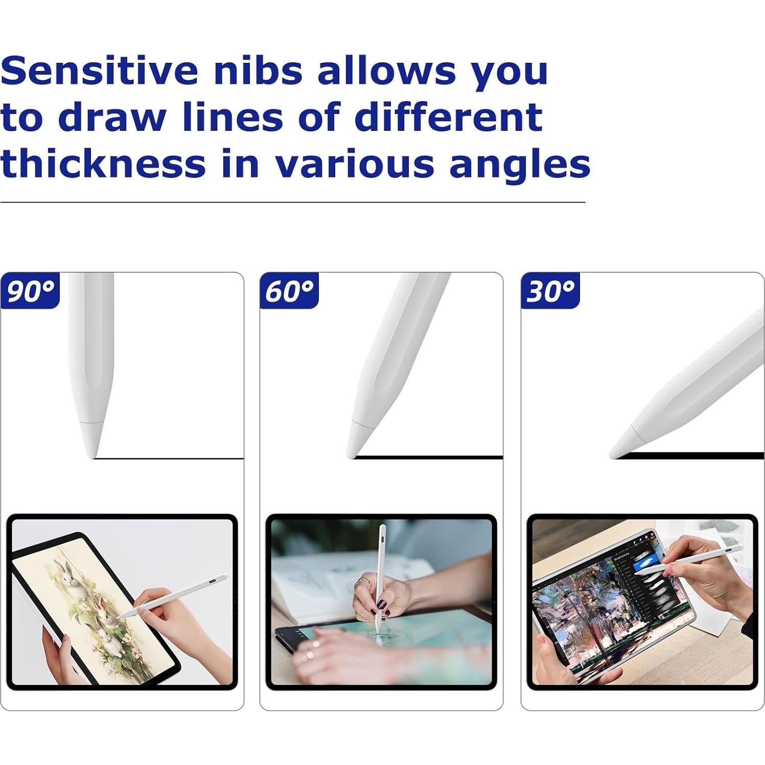 Lápiz Stylus Blanco BQSS para Tablets y Smartphones Android/iOS