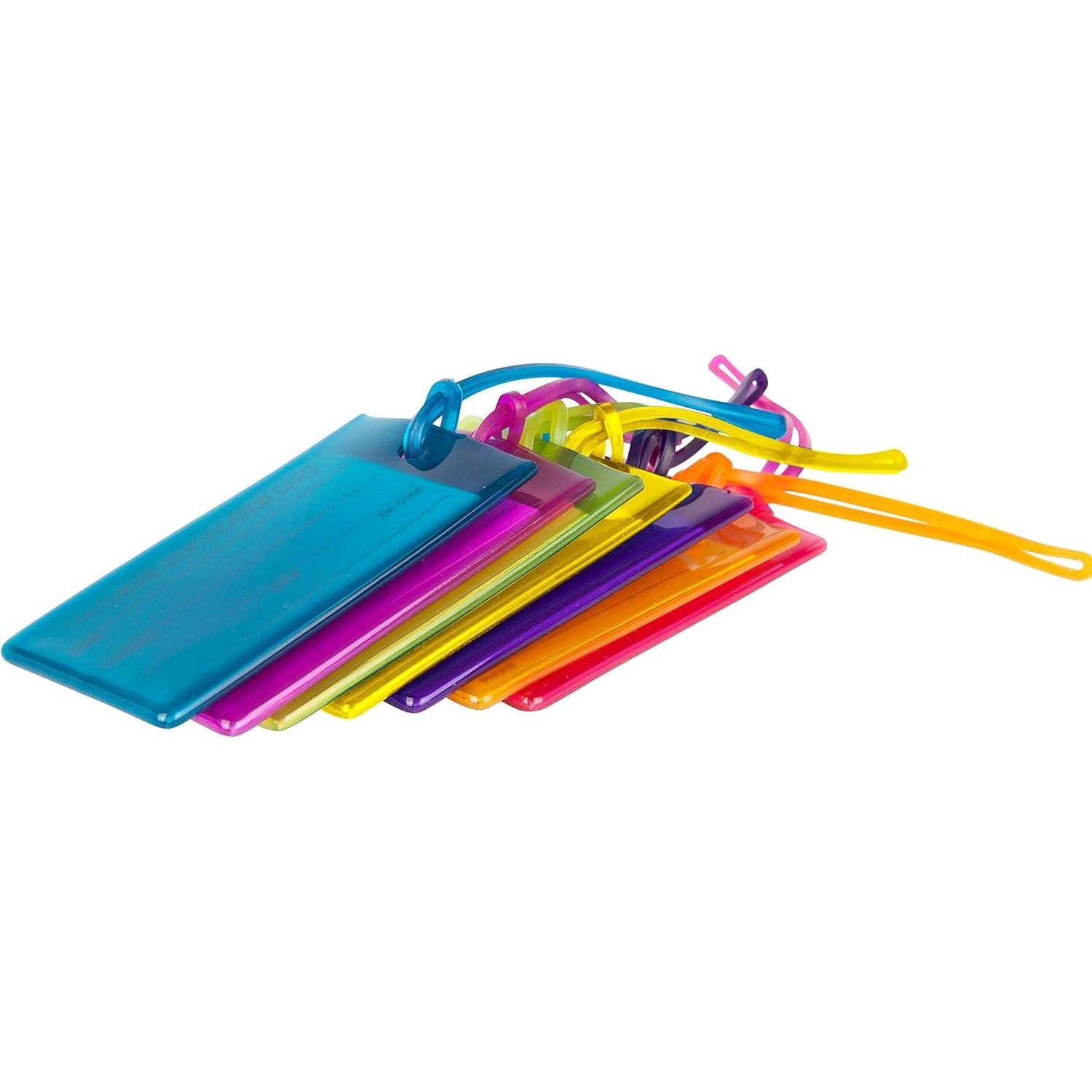 7 Etiquetas de Equipaje TravelMore de Silicona Flexible