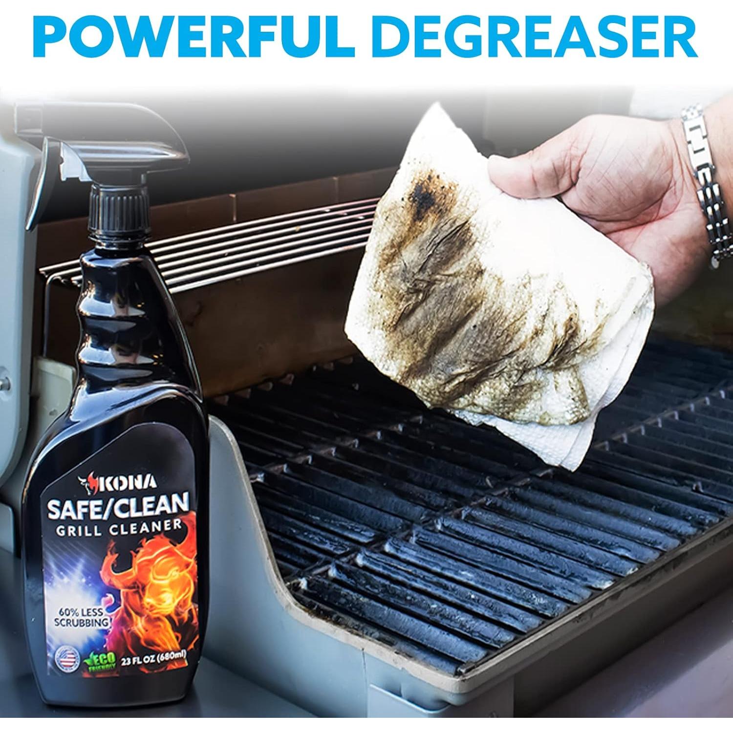 Spray Limpiador de Parrilla Kona 680ml Ecológico Sin Goteo