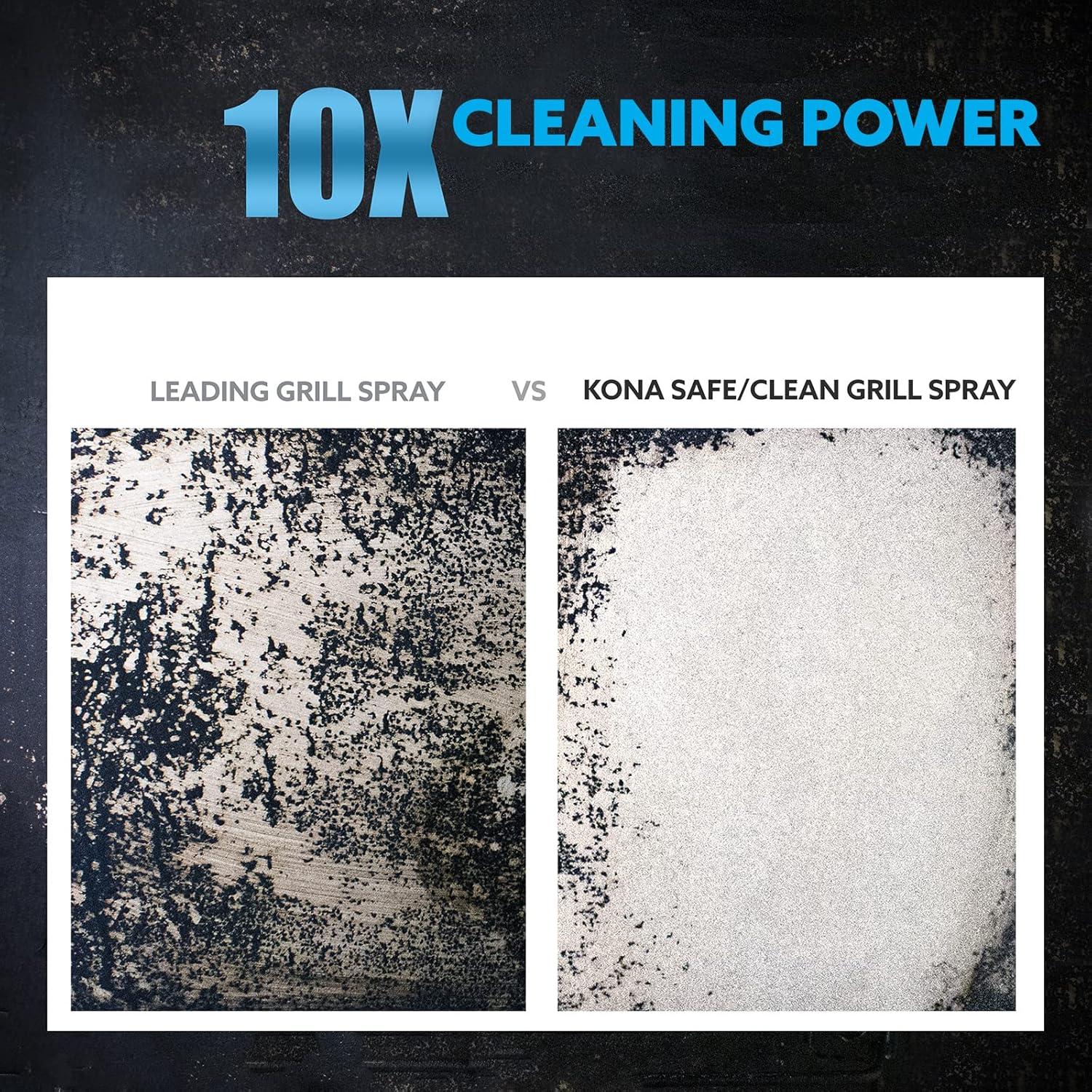 Spray Limpiador de Parrilla Kona 680ml Ecológico Sin Goteo