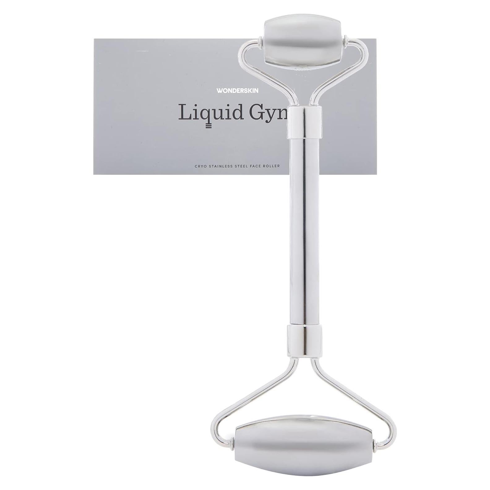 Rodillo Facial Wonderskin Liquid Gym de Acero Inoxidable 19 cm