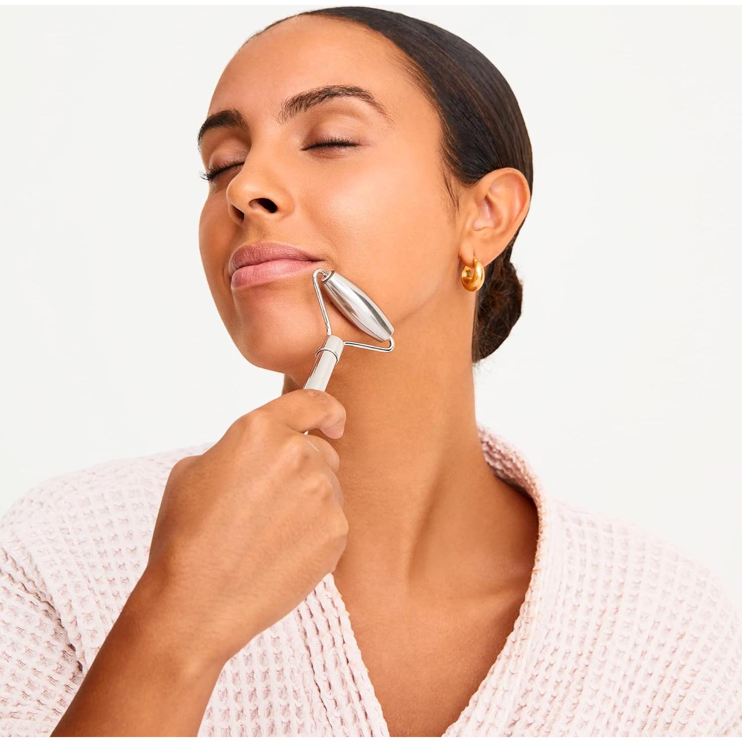 Rodillo Facial Wonderskin Liquid Gym de Acero Inoxidable 19 cm