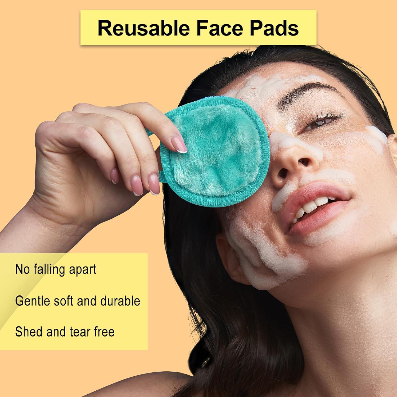 Discos Desmaquillantes Reutilizables Nugilla 18 Piezas Microfibra