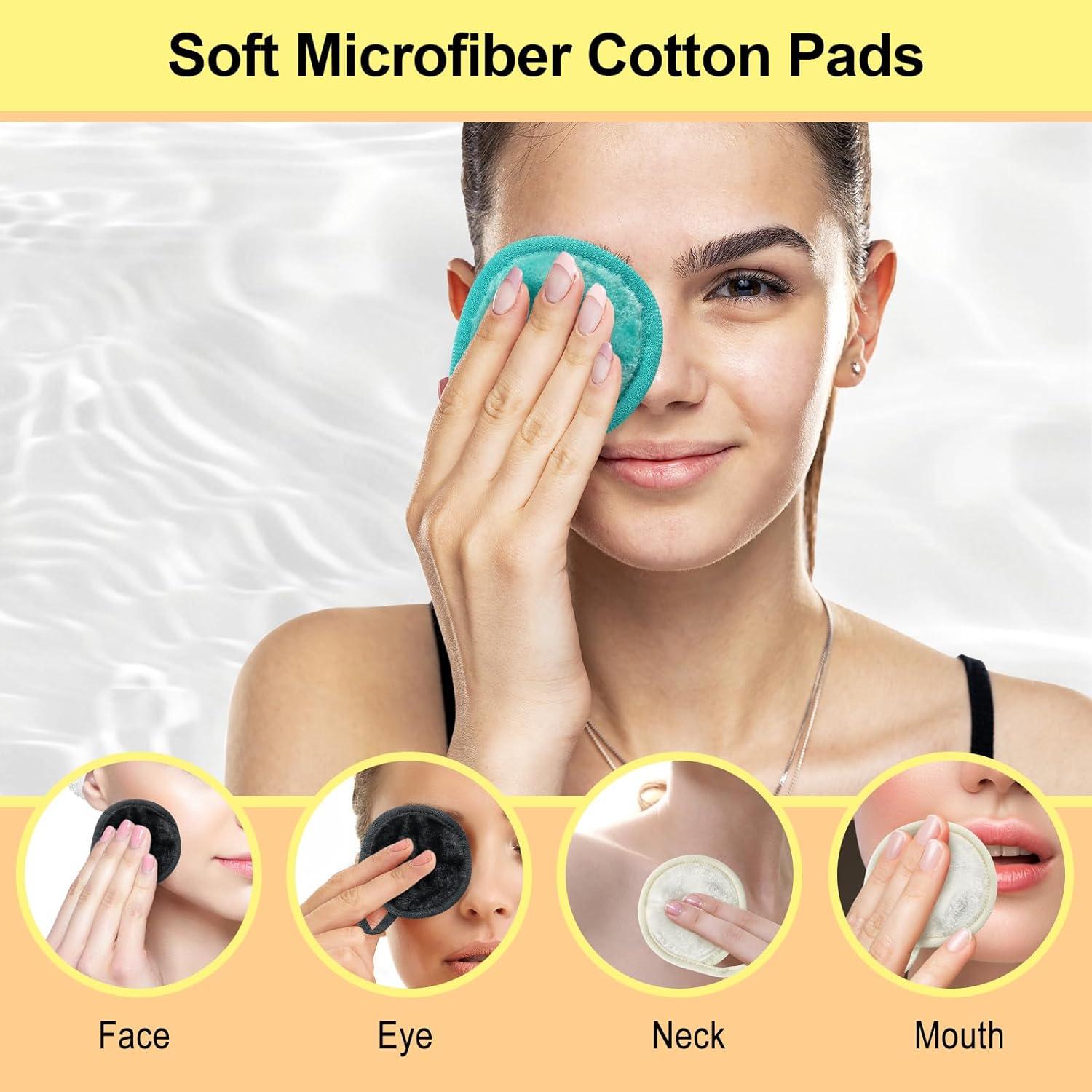 Discos Desmaquillantes Reutilizables Nugilla 18 Piezas Microfibra