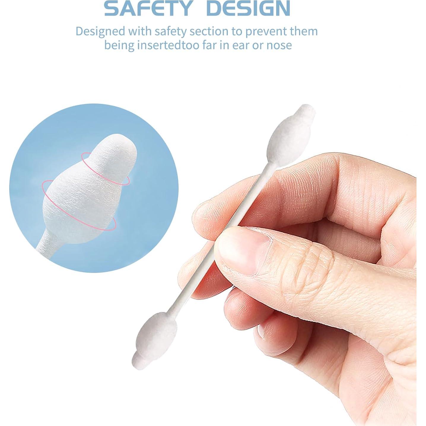 Hisopos de Algodón para Bebés Cayxenful - 224 Piezas Seguros