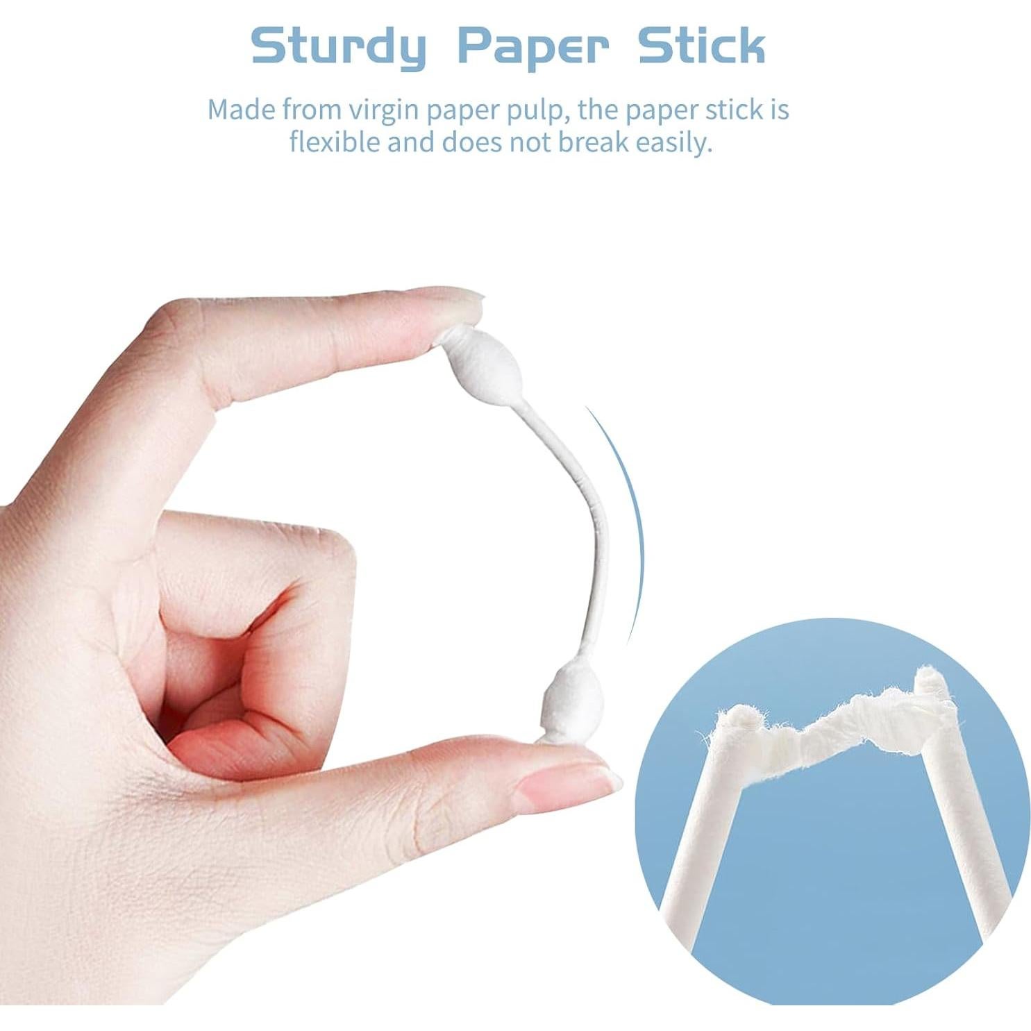 Hisopos de Algodón para Bebés Cayxenful - 224 Piezas Seguros