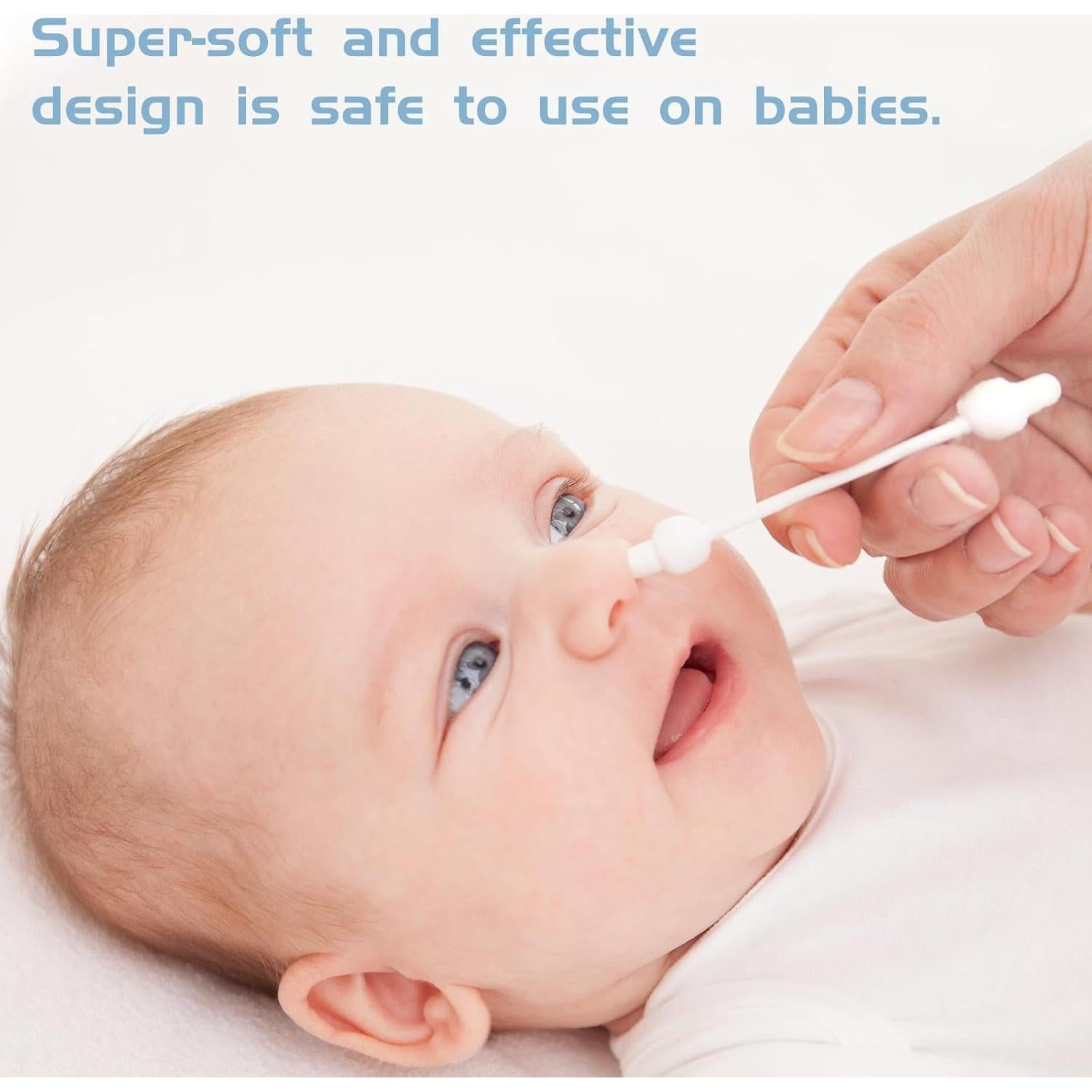 Hisopos de Algodón para Bebés Cayxenful - 224 Piezas Seguros