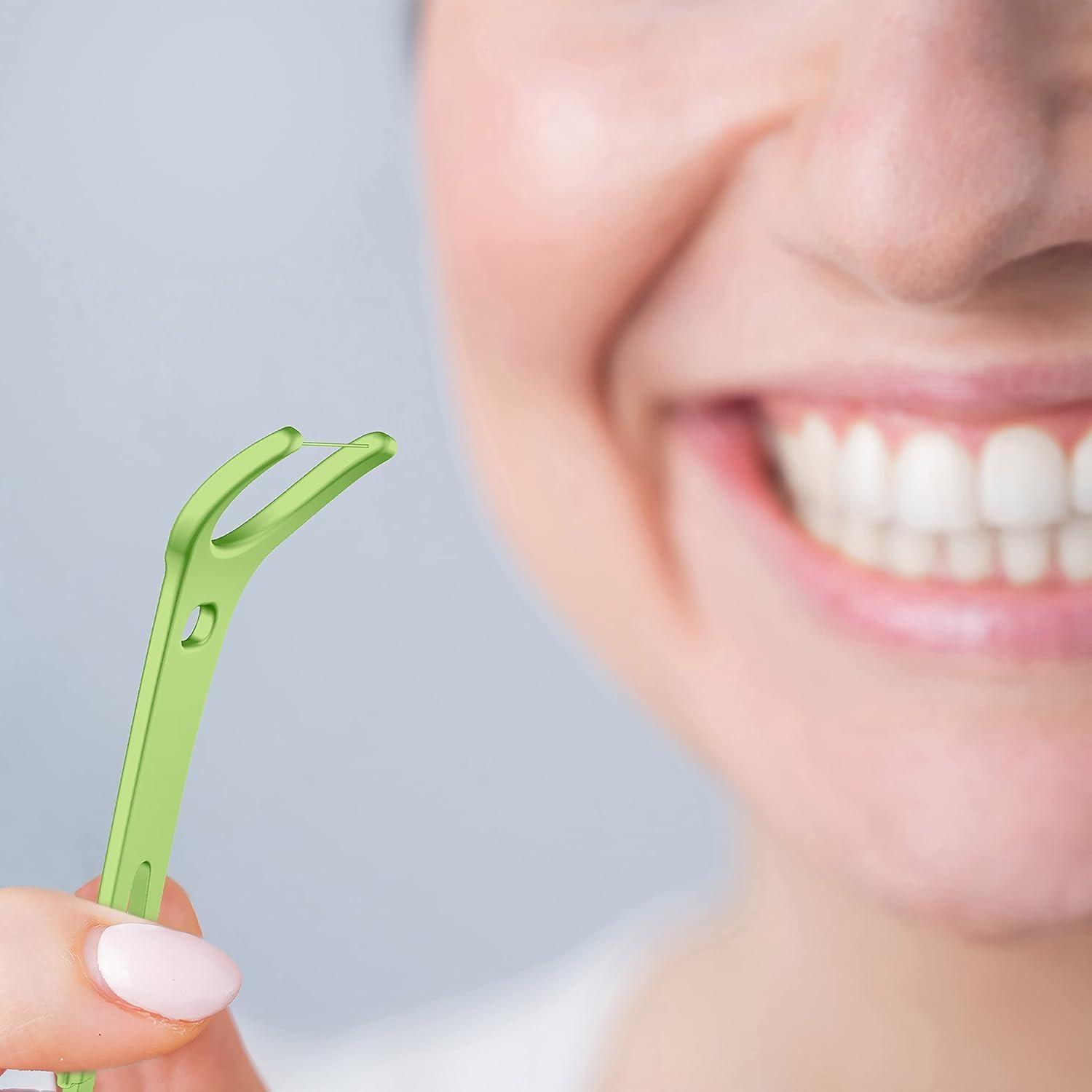 Flossers Dentales Plackers Micro Menta 75 Unidades