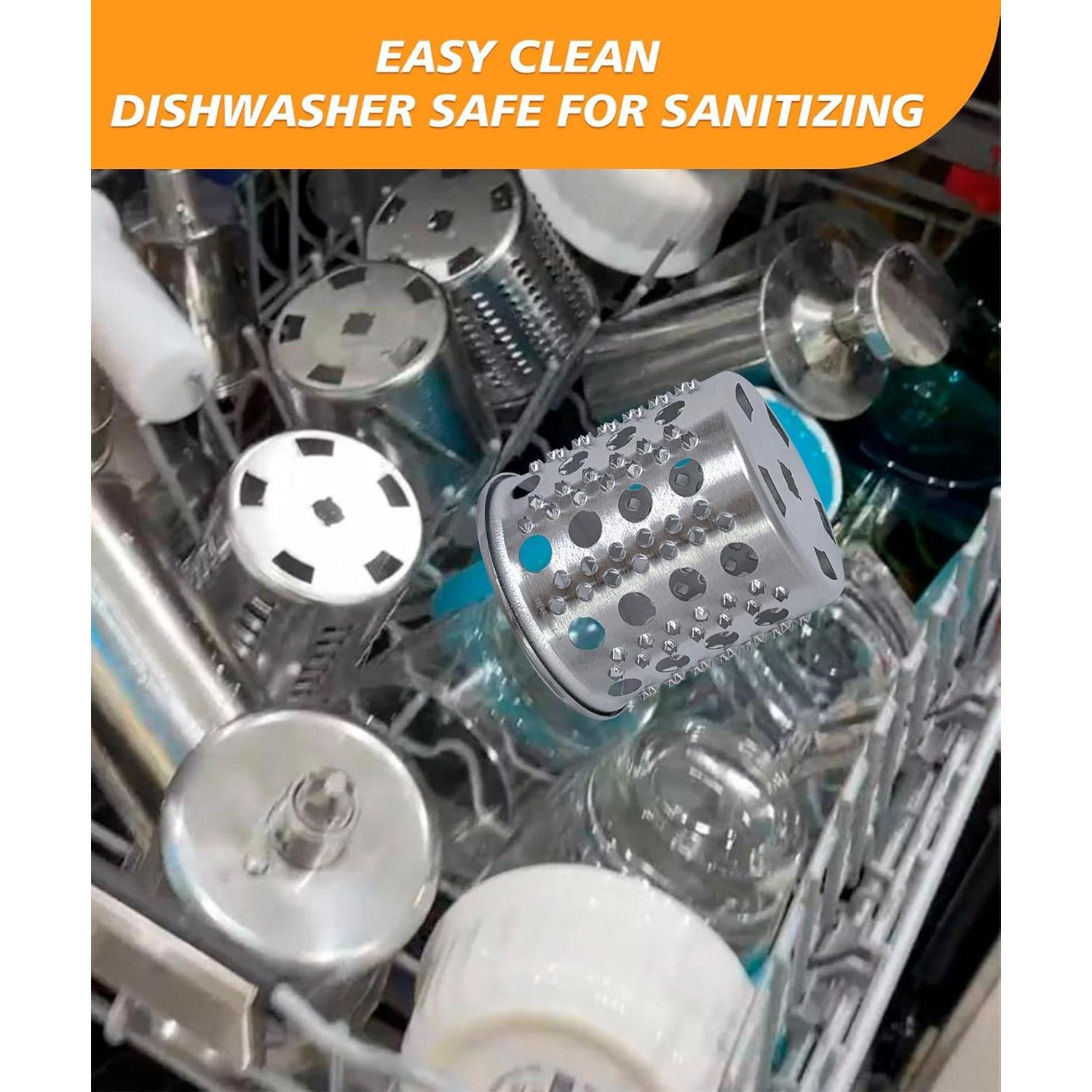 Rallador Cortador de Acero Inoxidable FavorKit para KitchenAid