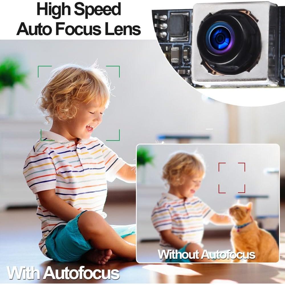 Cámara USB MMlove 16MP FHD Enfoque Automático Micrófono