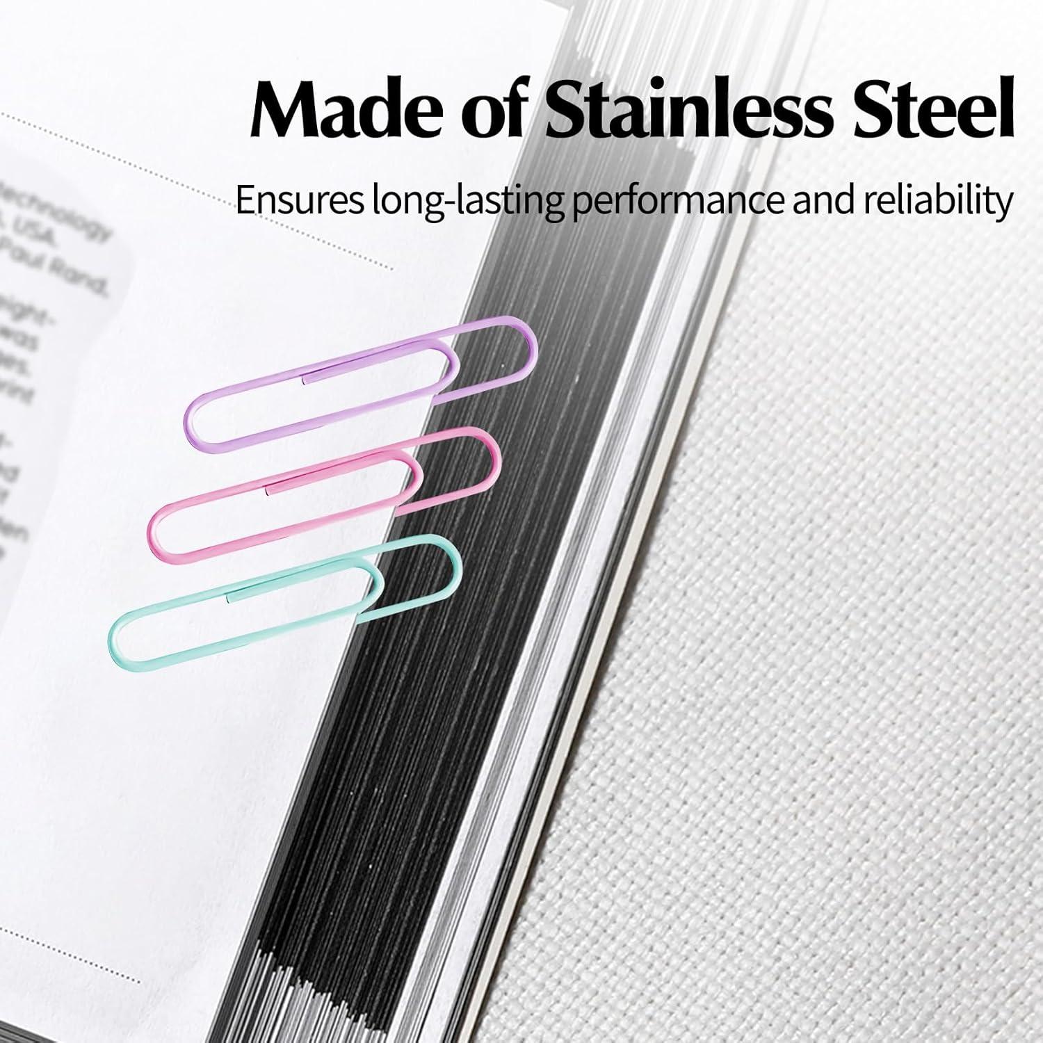 Conjunto de Clips de Papel y Carpeta CREECHWA 165 Piezas