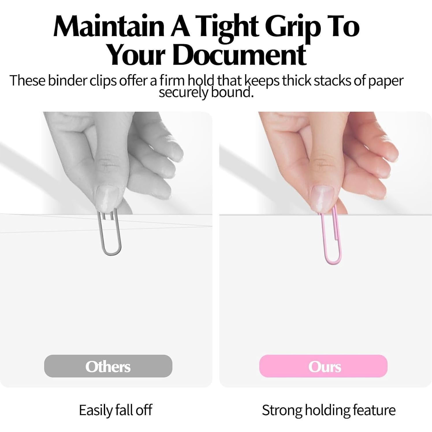 Conjunto de Clips de Papel y Carpeta CREECHWA 165 Piezas