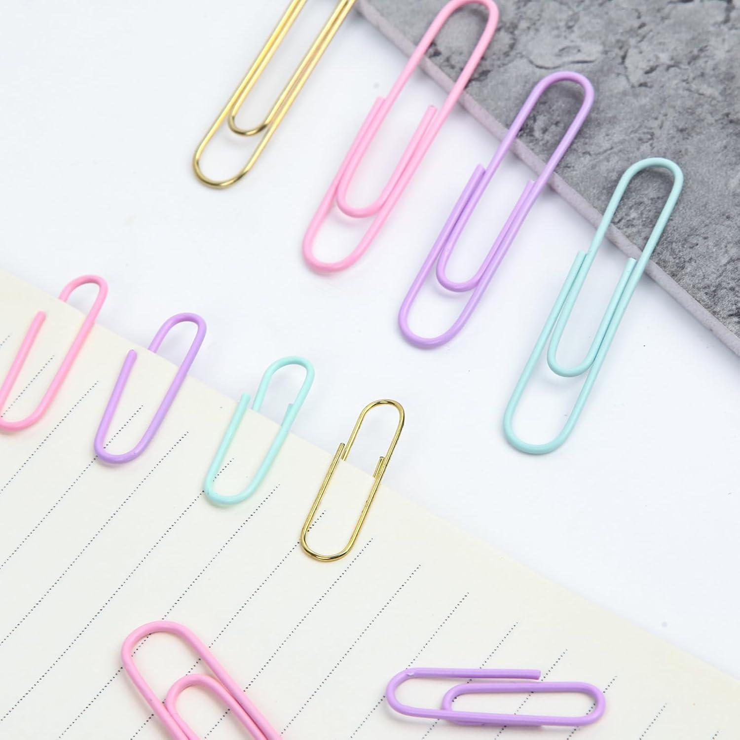 Conjunto de Clips de Papel y Carpeta CREECHWA 165 Piezas