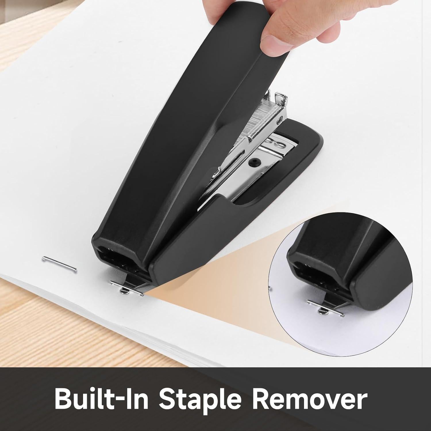 Mini Grapadora BOCYTEOPR con Quitagrapas - Compacta y Portátil