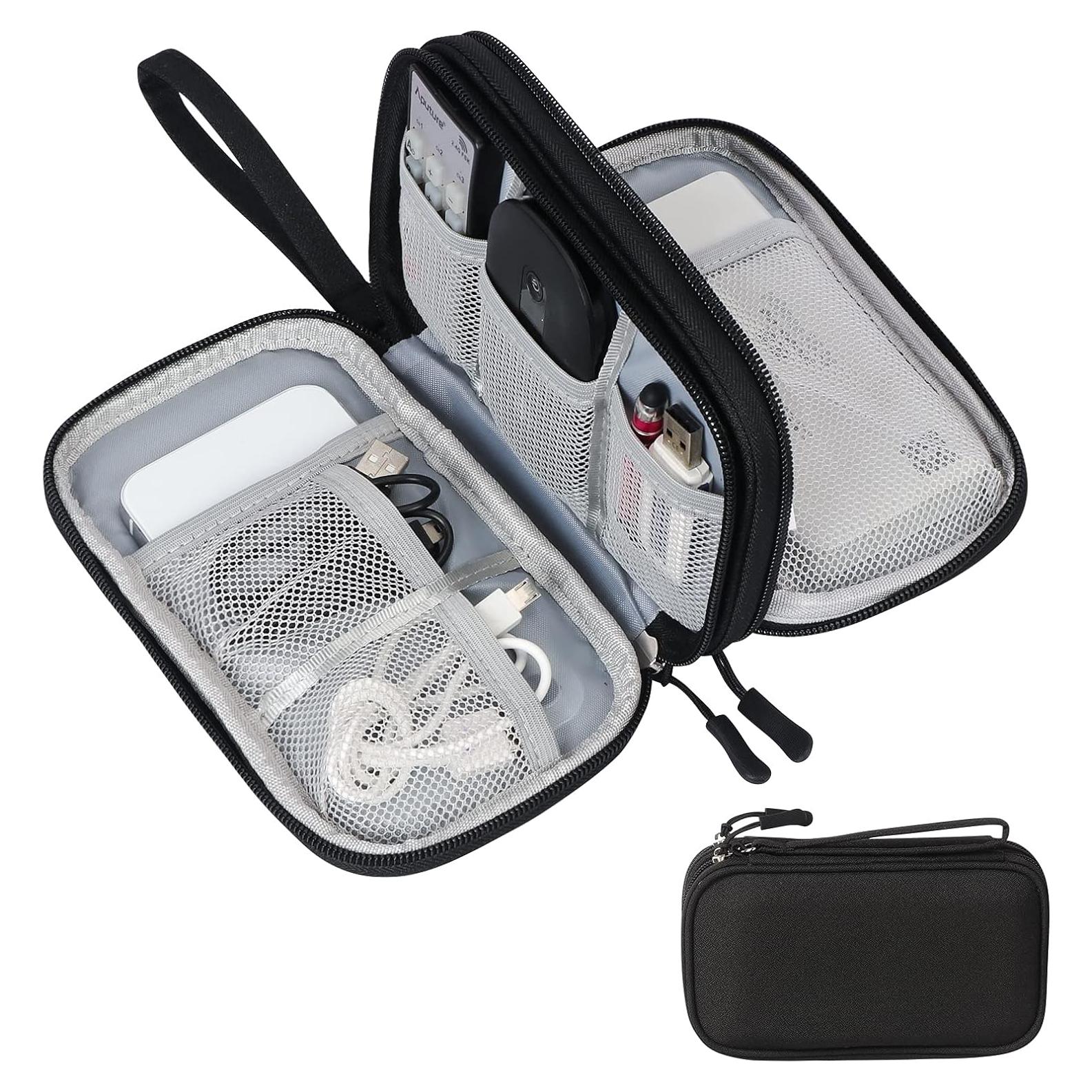 Organizador de Cables Skycase Negro - Funda Impermeable Doble Capa