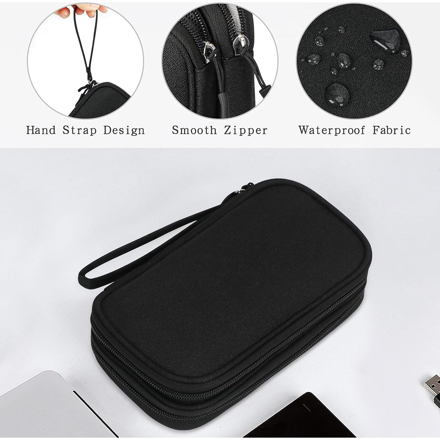 Organizador de Cables Skycase Negro - Funda Impermeable Doble Capa