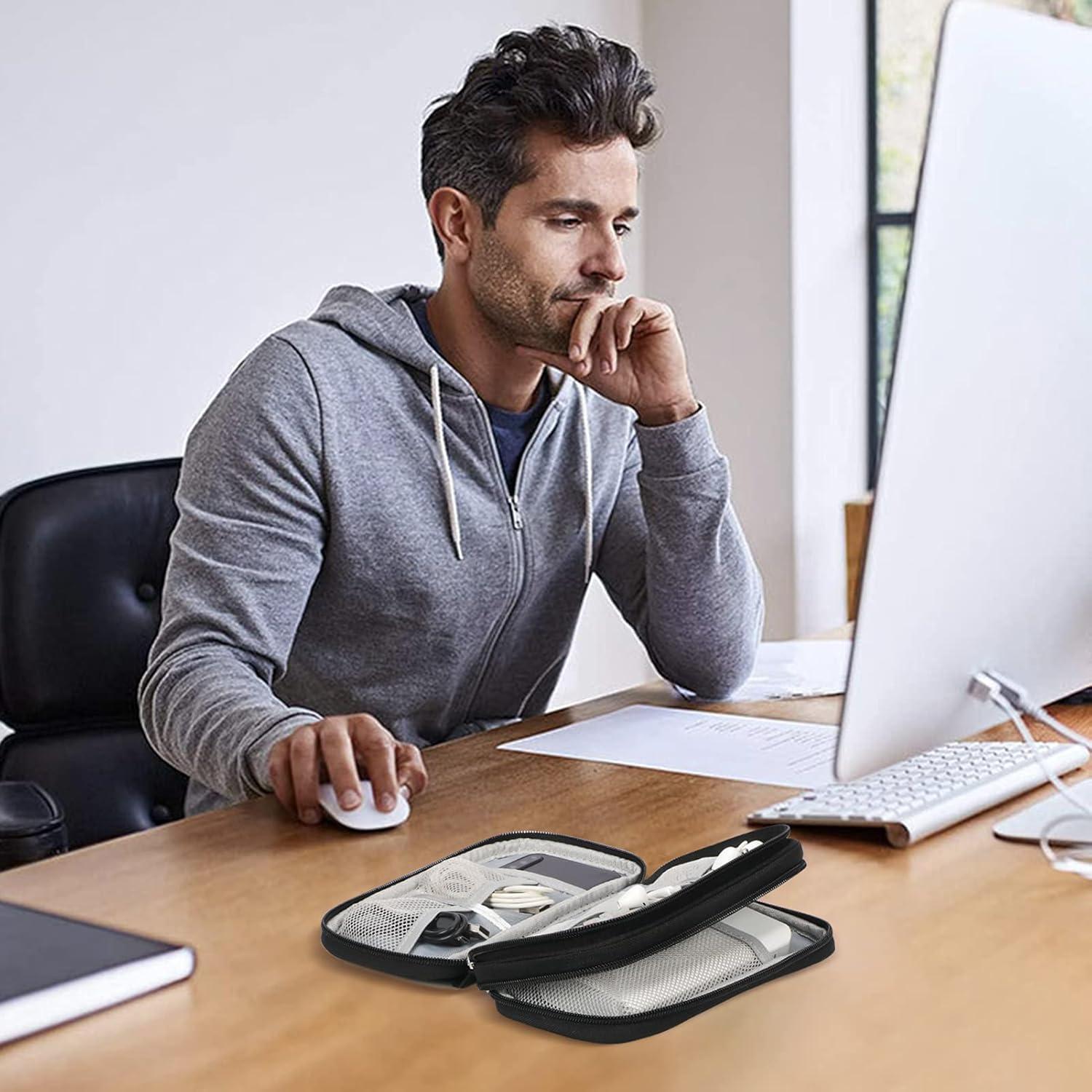 Organizador de Cables Skycase Negro - Funda Impermeable Doble Capa