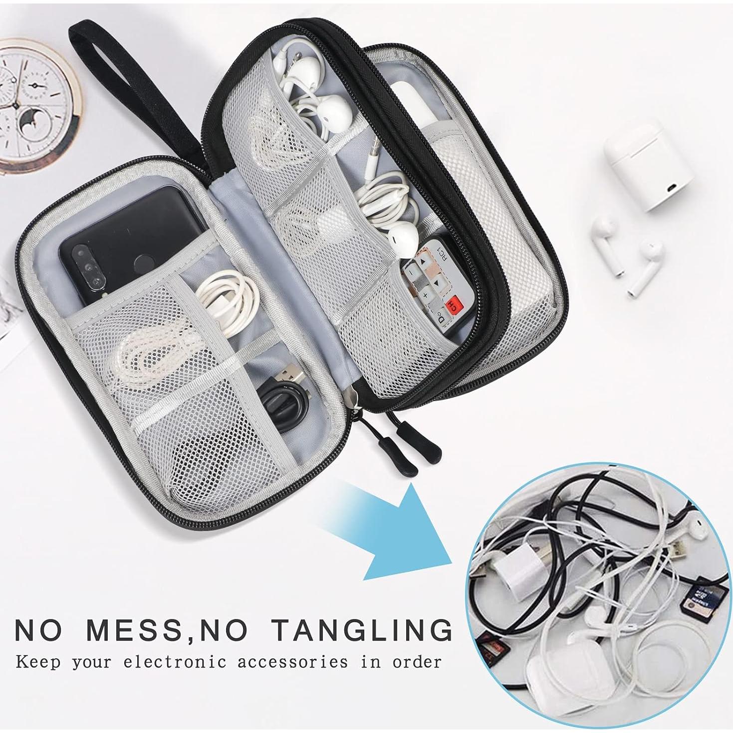 Organizador de Cables Skycase Negro - Funda Impermeable Doble Capa