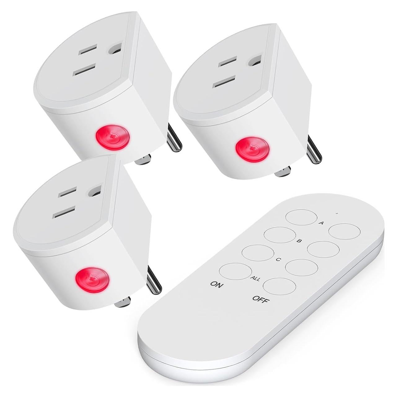 Control Remoto Inalámbrico SURNICE 10A 1200W para Luces