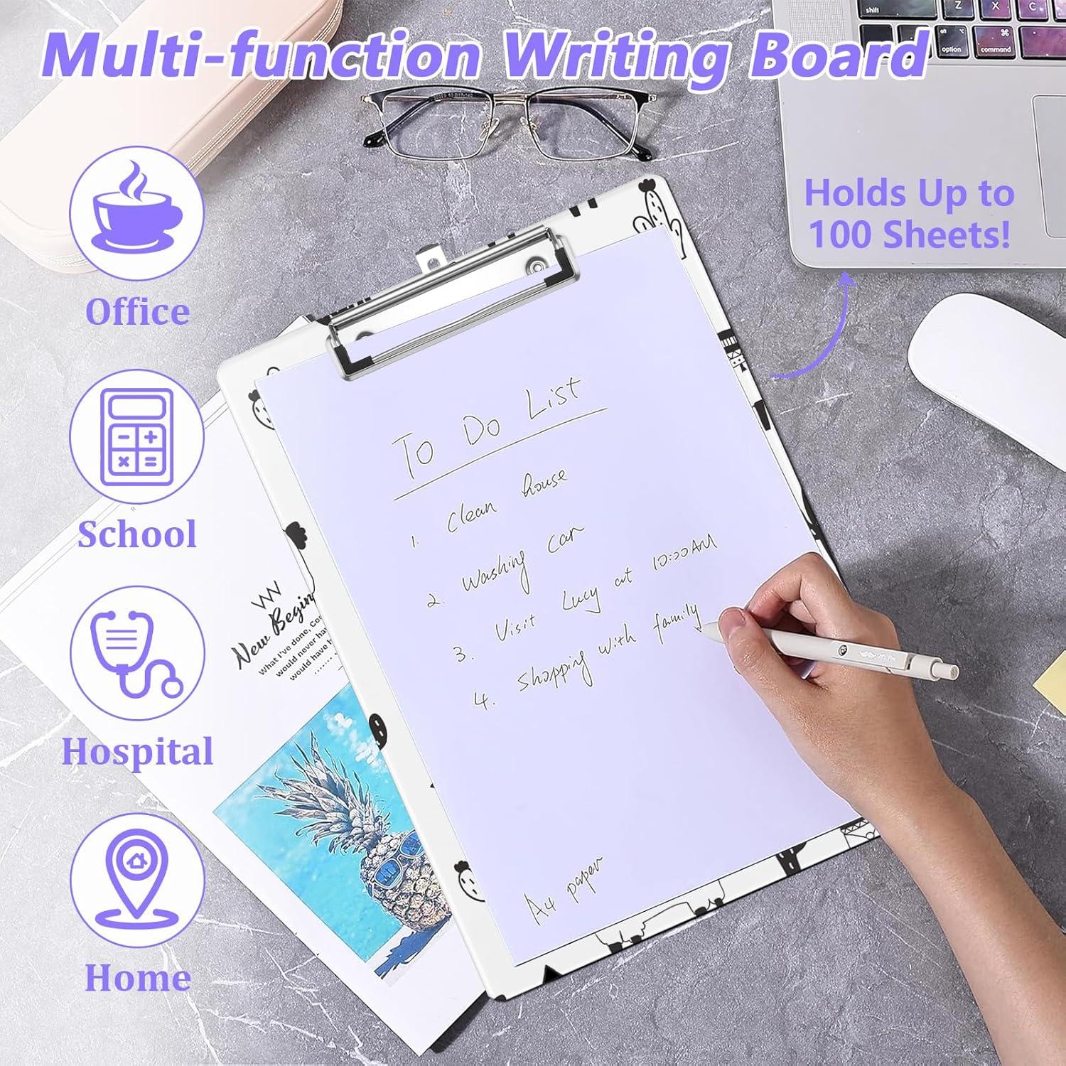 Portapapeles A4 EMXION Alpaca Cactus con Clip de Metal