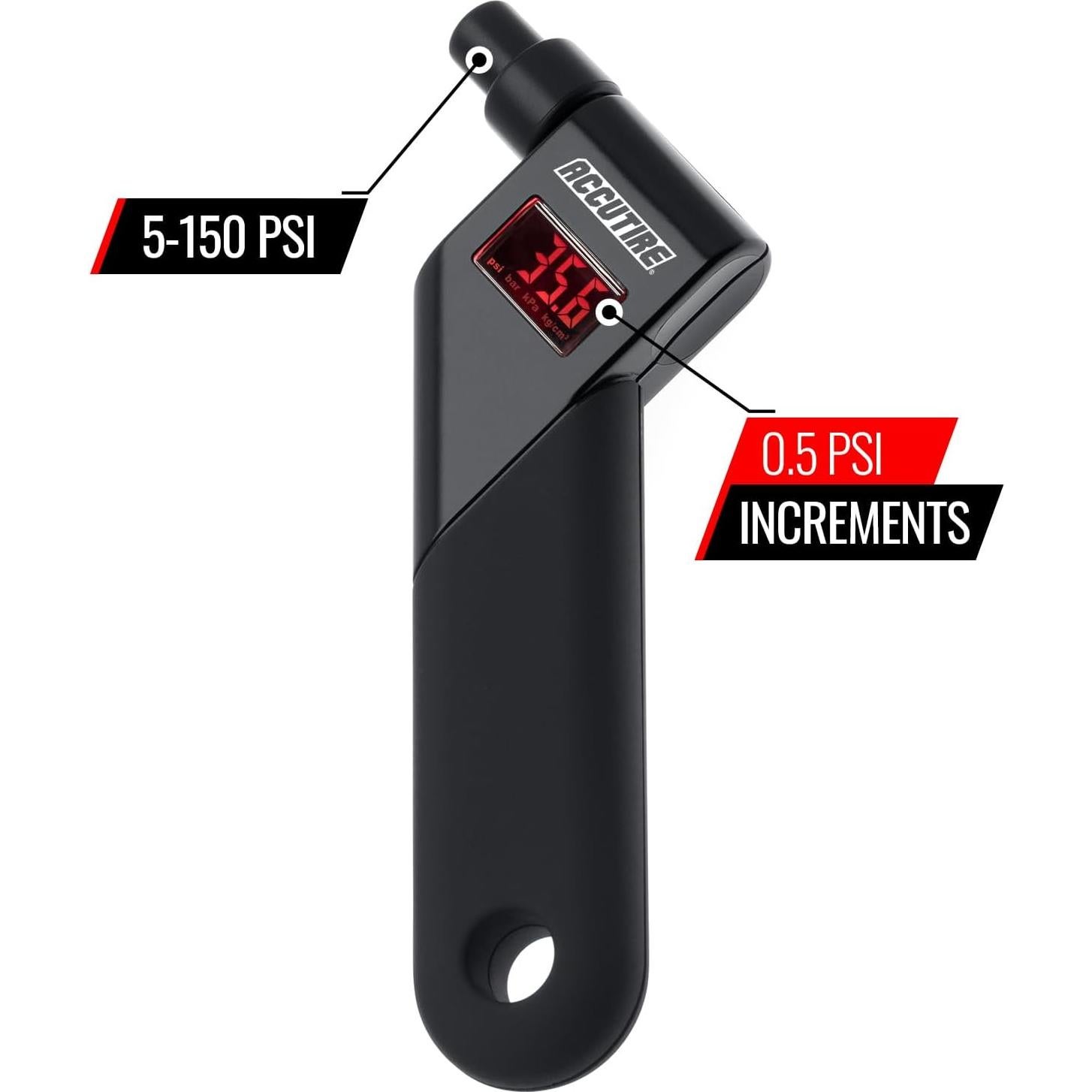 Medidor de Presión de Neumáticos Digital Accutire MS-4021B