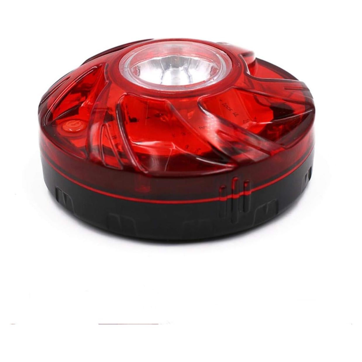Baliza de Alerta LED Tumecos HS81 con Base Magnética - Rojo