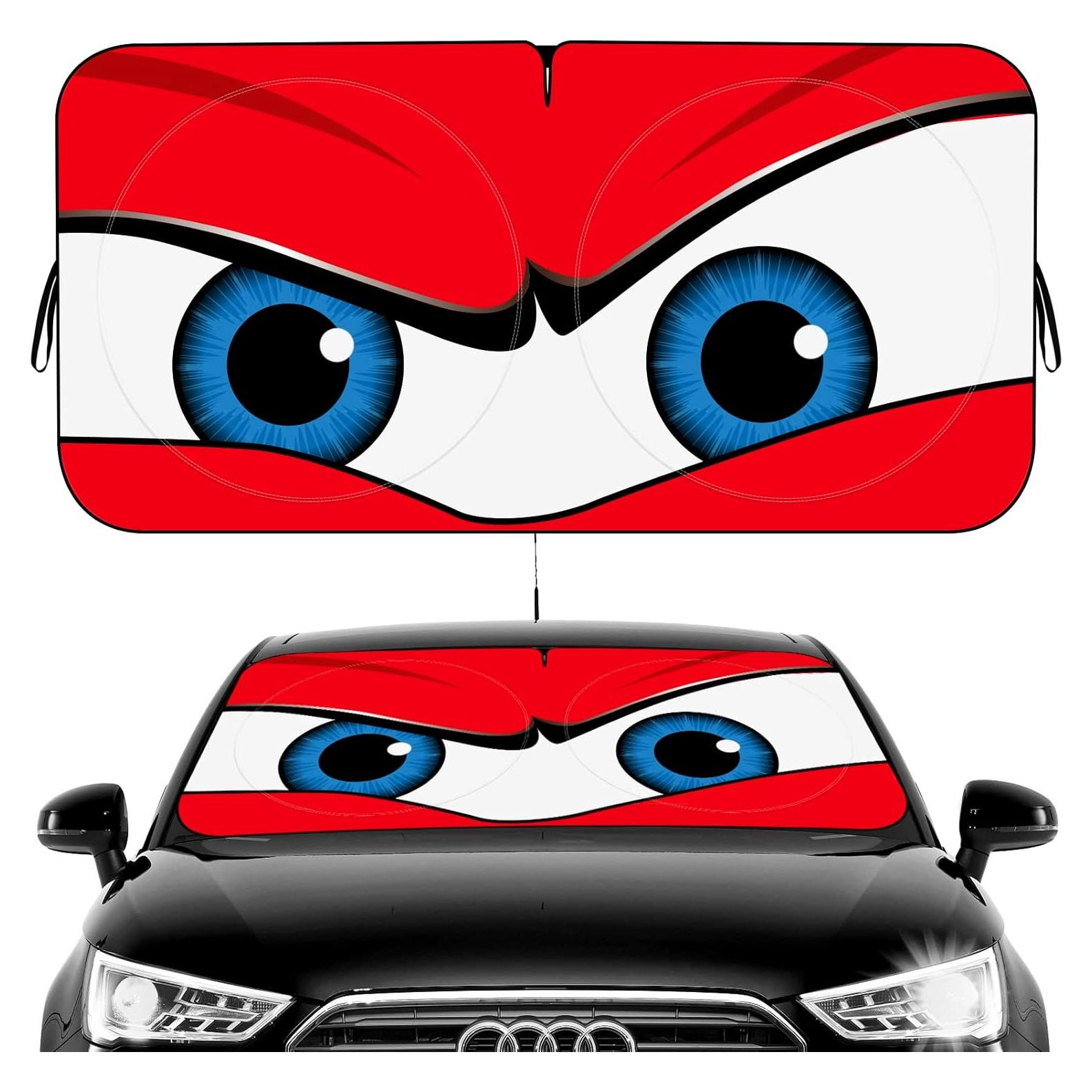 Sombra Solar Parabrisas Coche eygeufg Grande 161.7x81.3cm