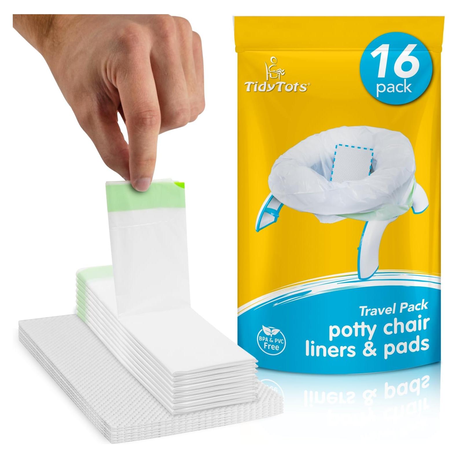 Forros y Almohadillas Desechables TidyTots para Orinal OXO 16 Unidades