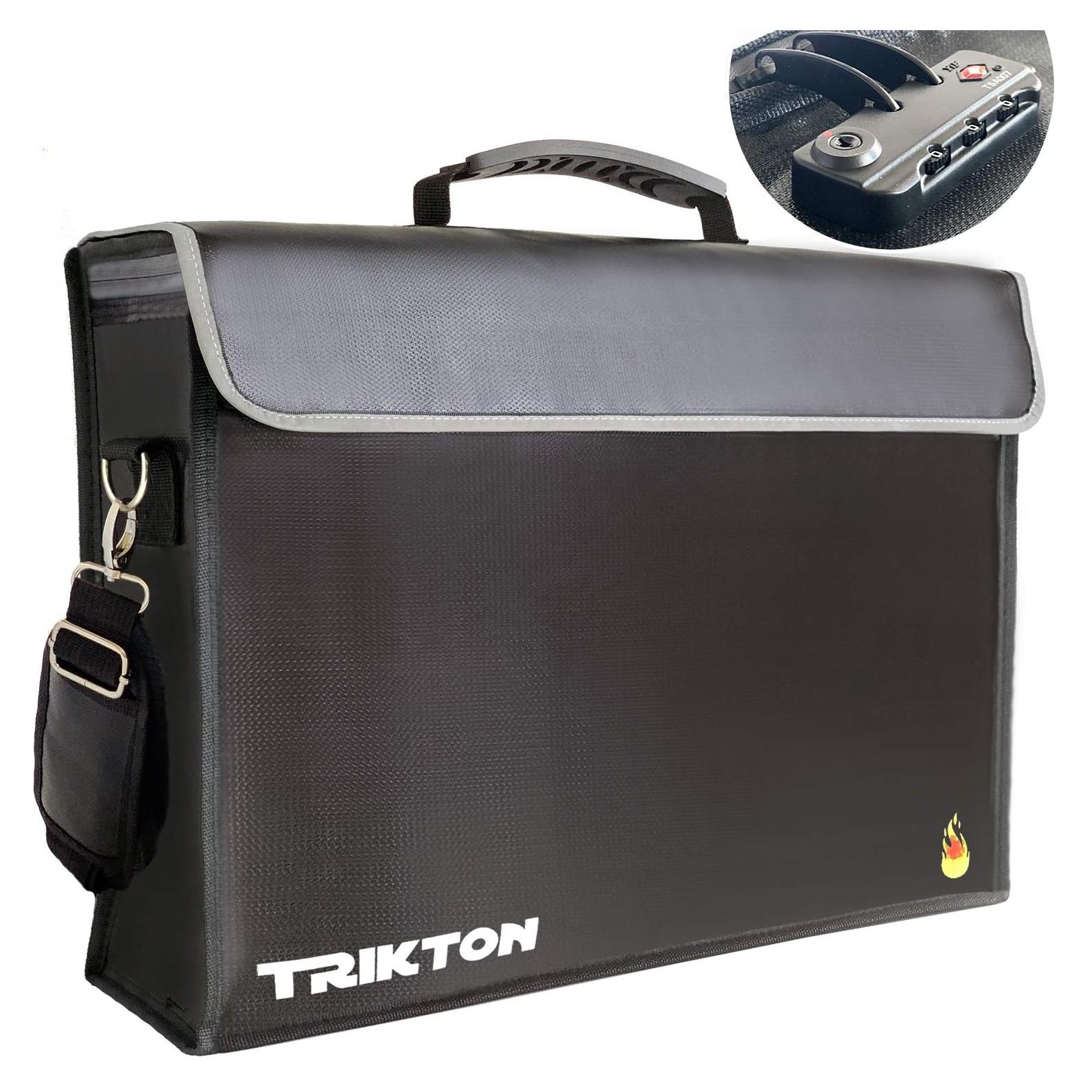 Bolsa de Documentos a Prueba de Fuego TRIKTON XXL 44.5x33 cm