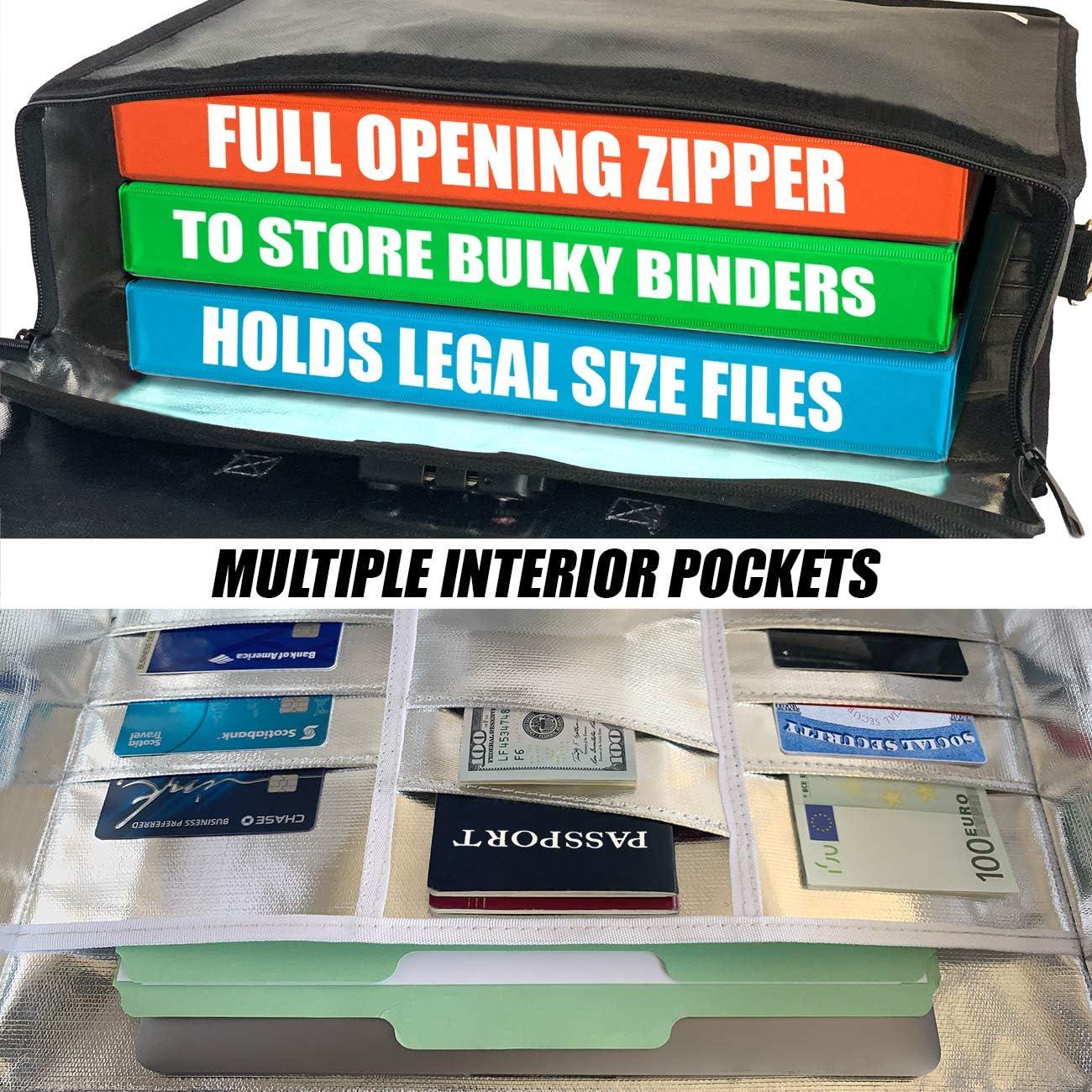 Bolsa de Documentos a Prueba de Fuego TRIKTON XXL 44.5x33 cm