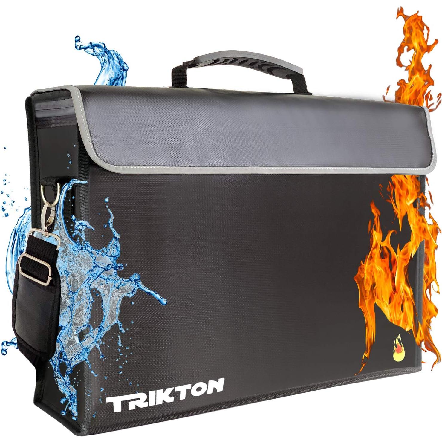 Bolsa de Documentos a Prueba de Fuego TRIKTON XXL 44.5x33 cm