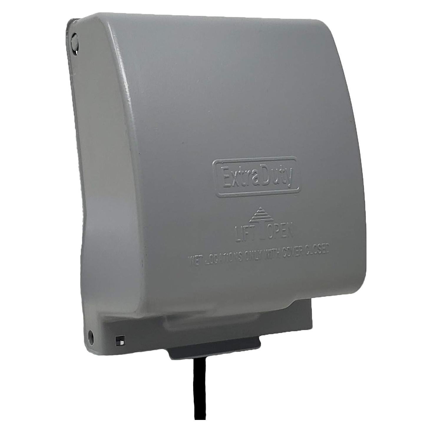 Cubierta de Receptáculo Exterior Metálica Sealproof 2 Gang