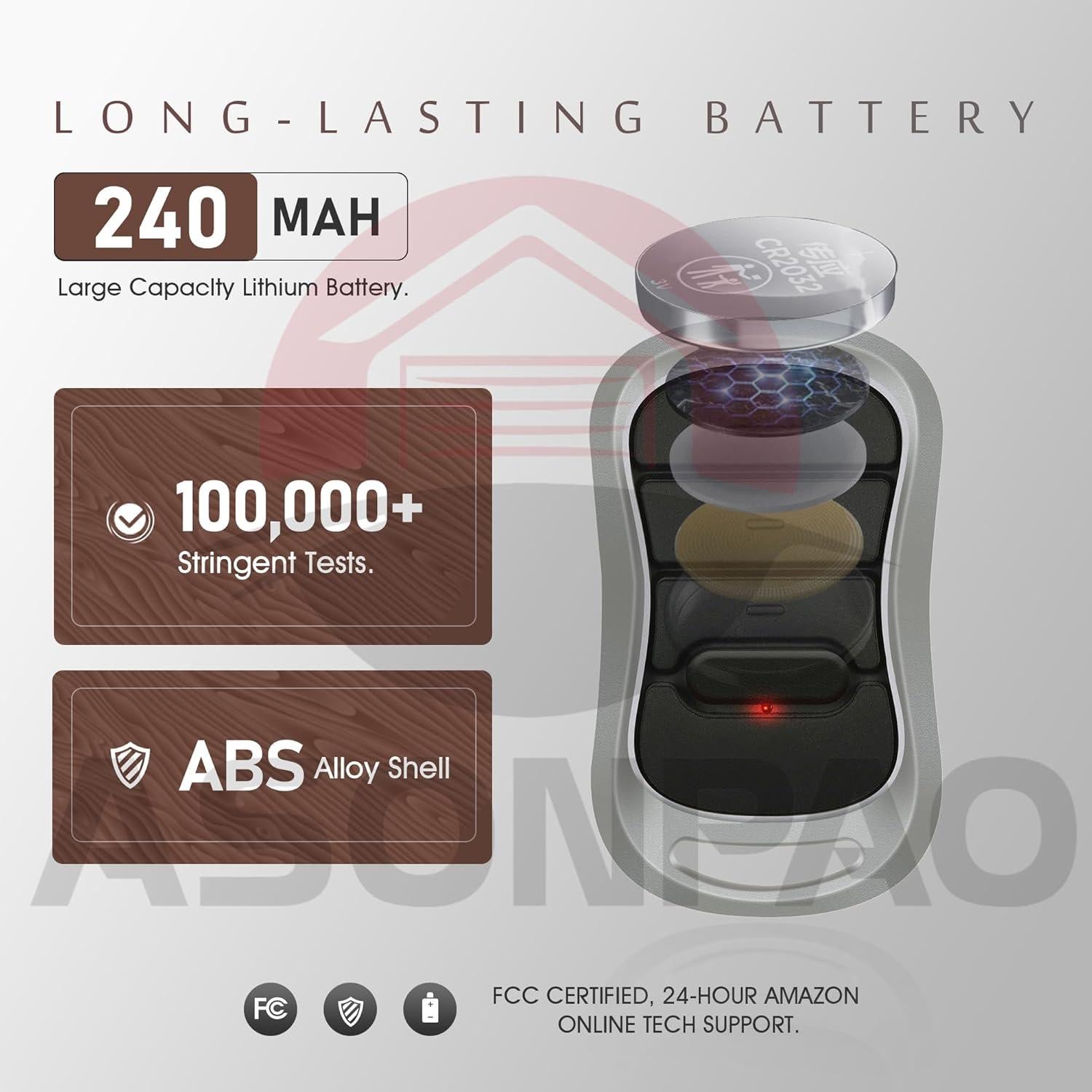 Control Remoto de Garaje Genie G3T-R/G3T-BX/G3T-A 50m