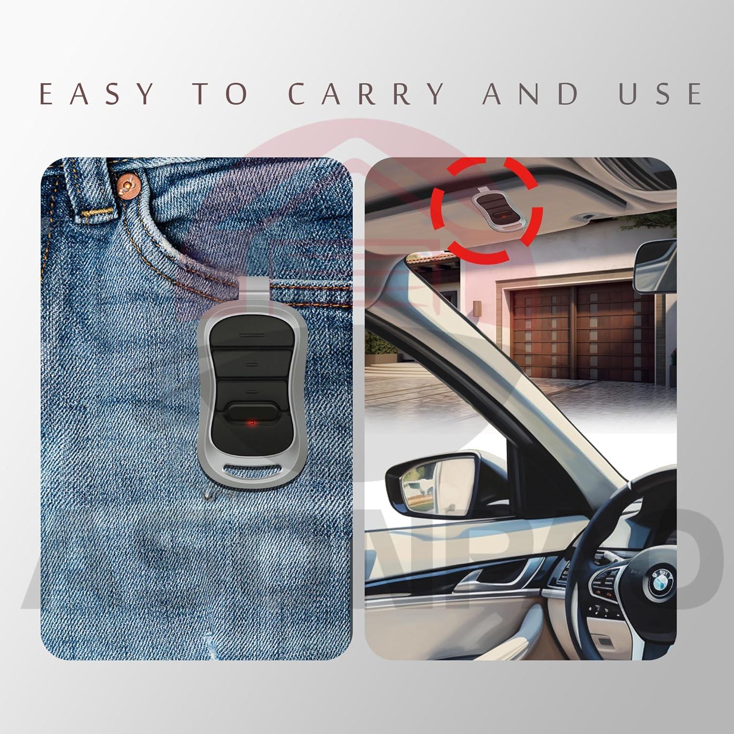 Control Remoto de Garaje Genie G3T-R/G3T-BX/G3T-A 50m