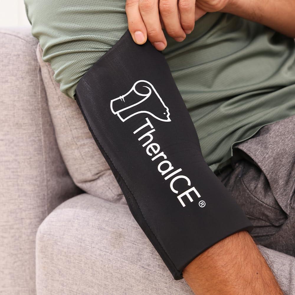 Manga de Compresión TheraICE con Paquete de Hielo para Codo S
