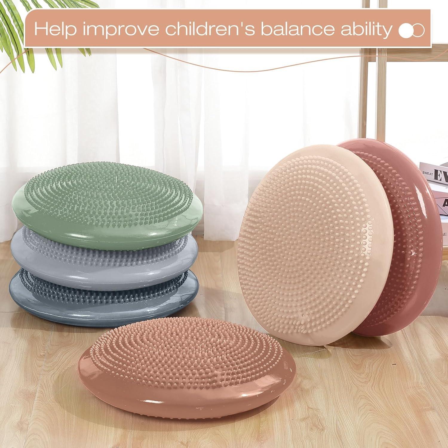 Cojines Wobble Inflables Amylove 6 Pcs 34.5 cm para Niños